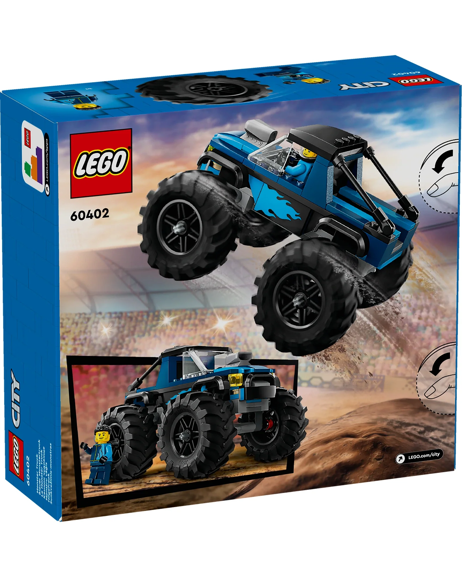 60402 Blue Monster Truck - Image 2