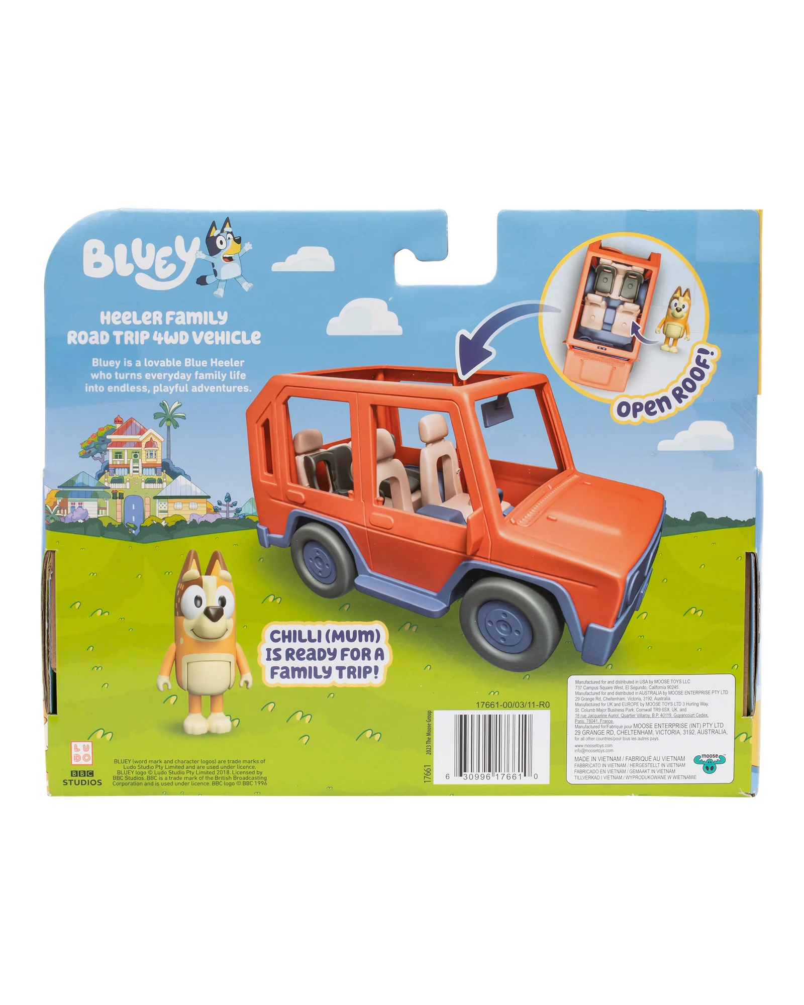 Bluey S11 Heeler Family Road Trip 4Wd Vehicle - Image 7