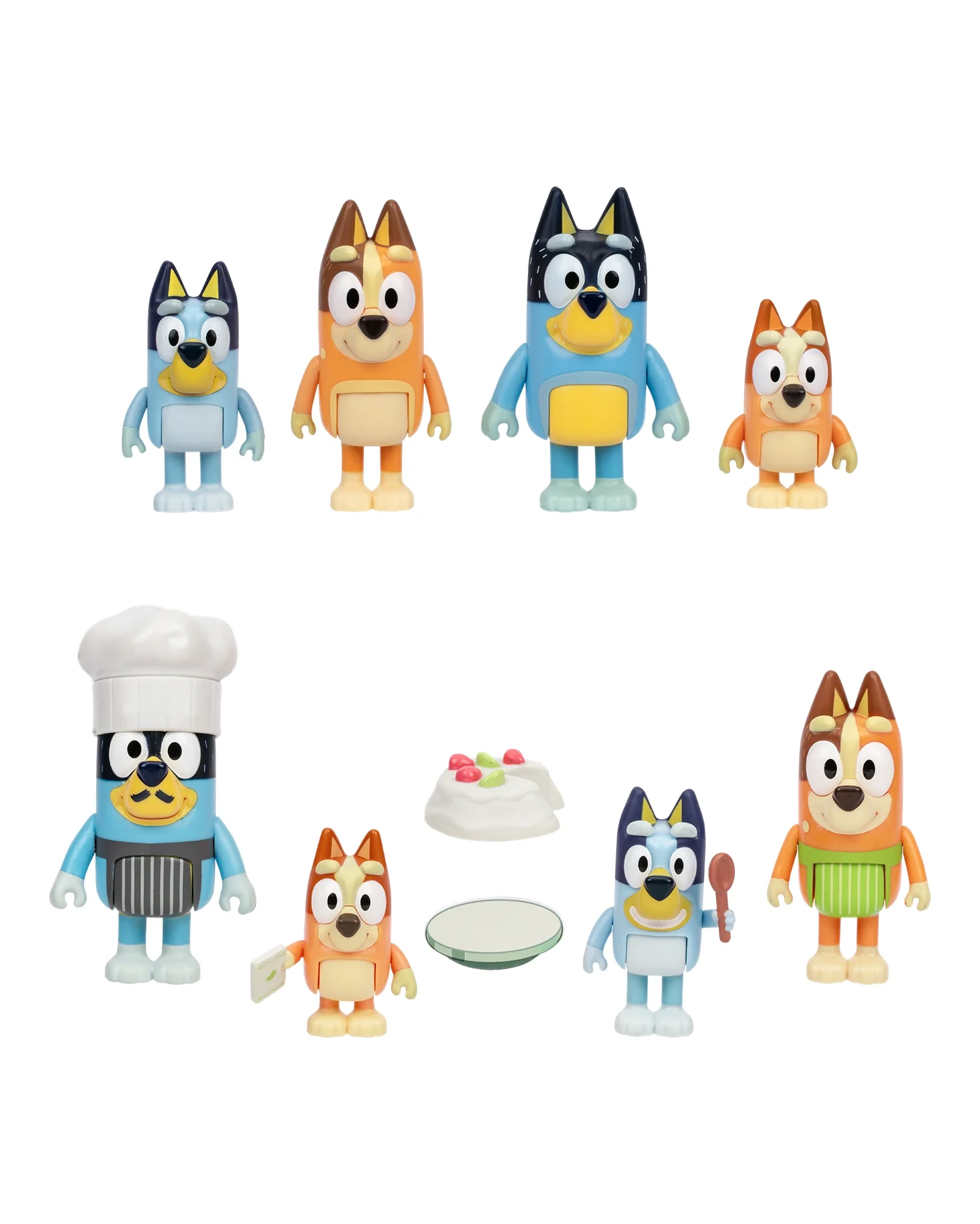 Bluey S13 4 Figure Pack Assorted