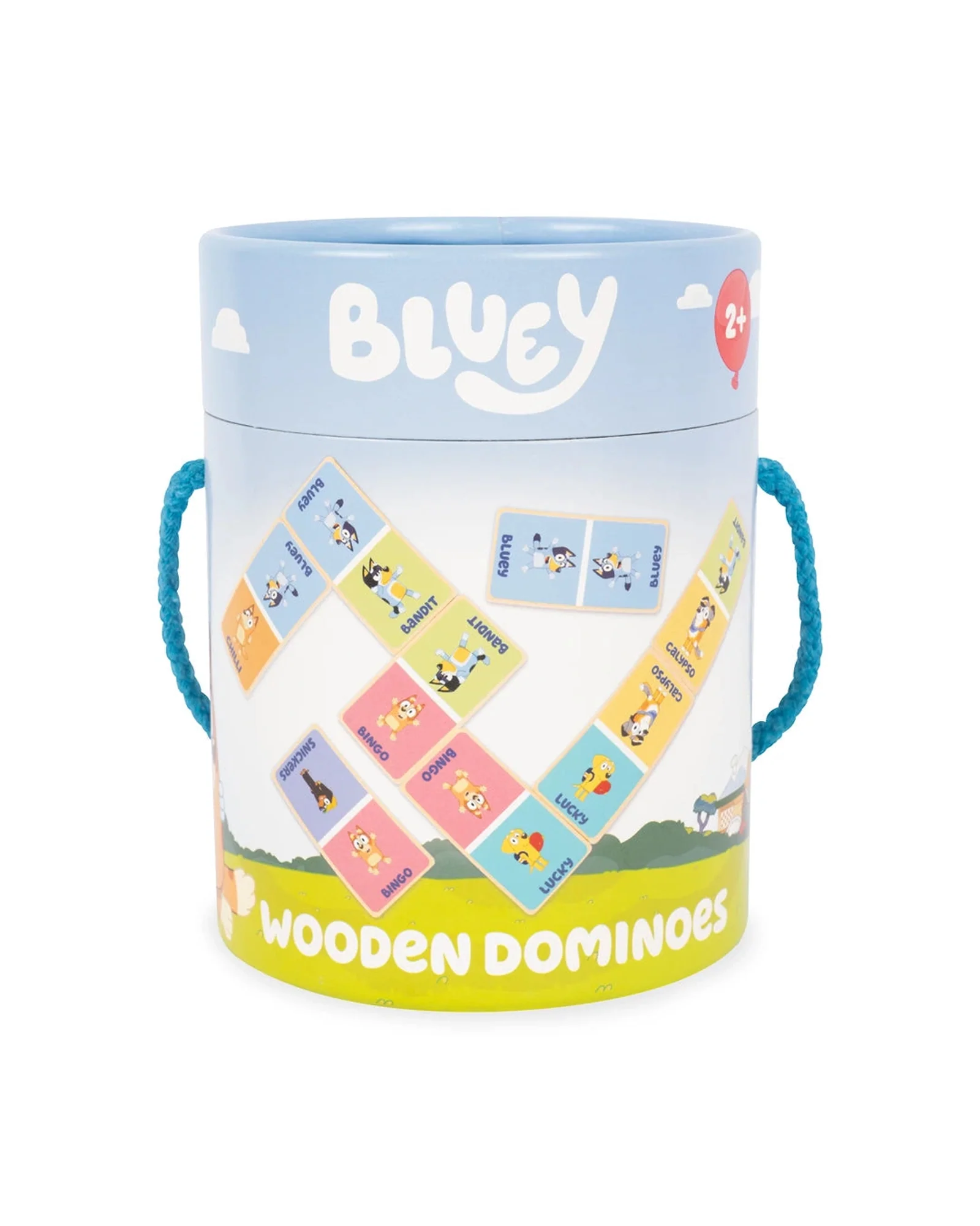 Bluey Wooden Dominoes Set - Image 2