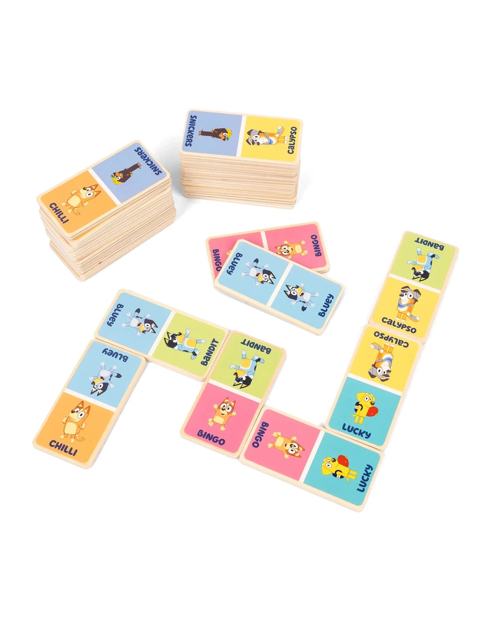 Bluey Wooden Dominoes Set - Image 5