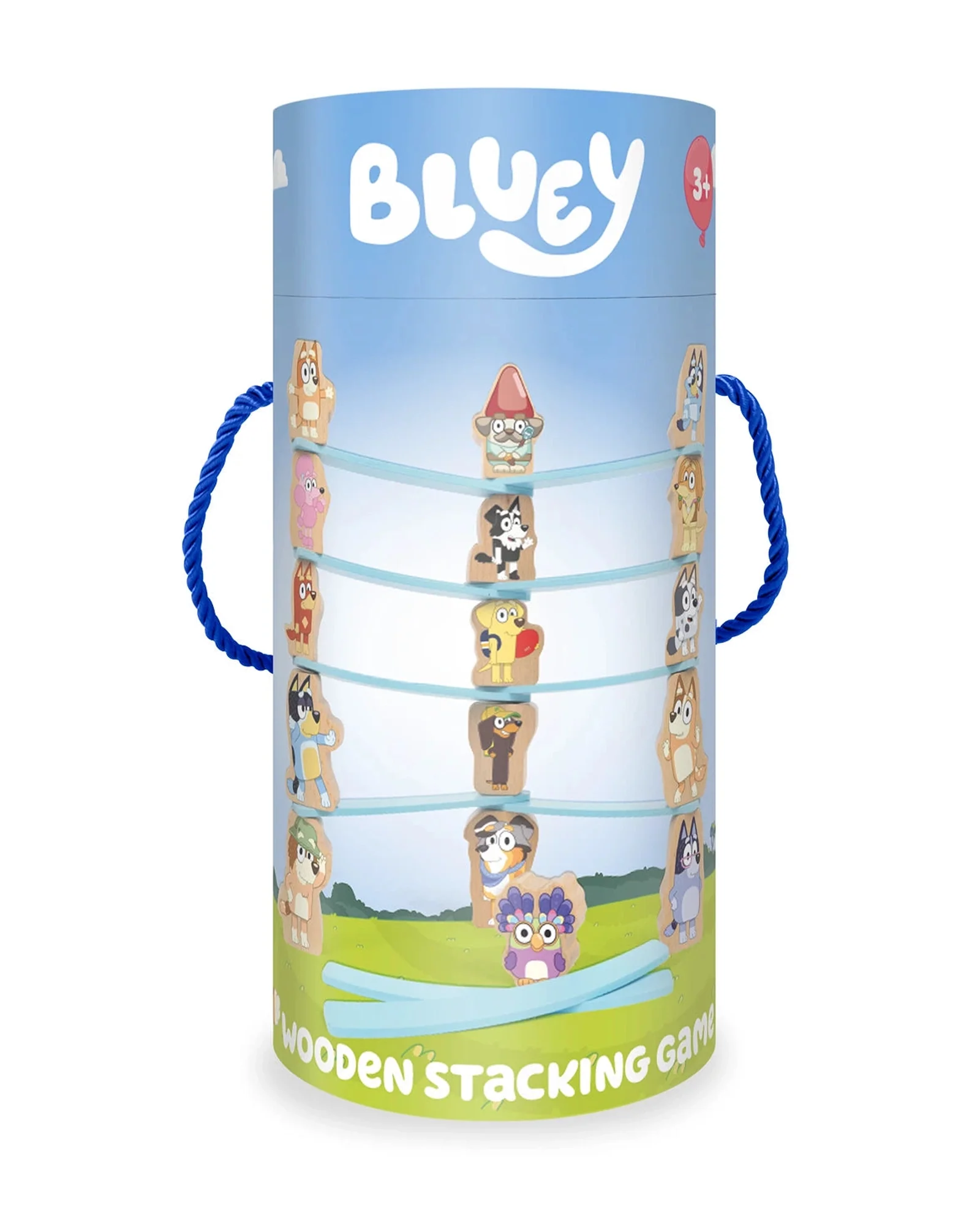 Bluey Wooden Stacking Game - Image 2