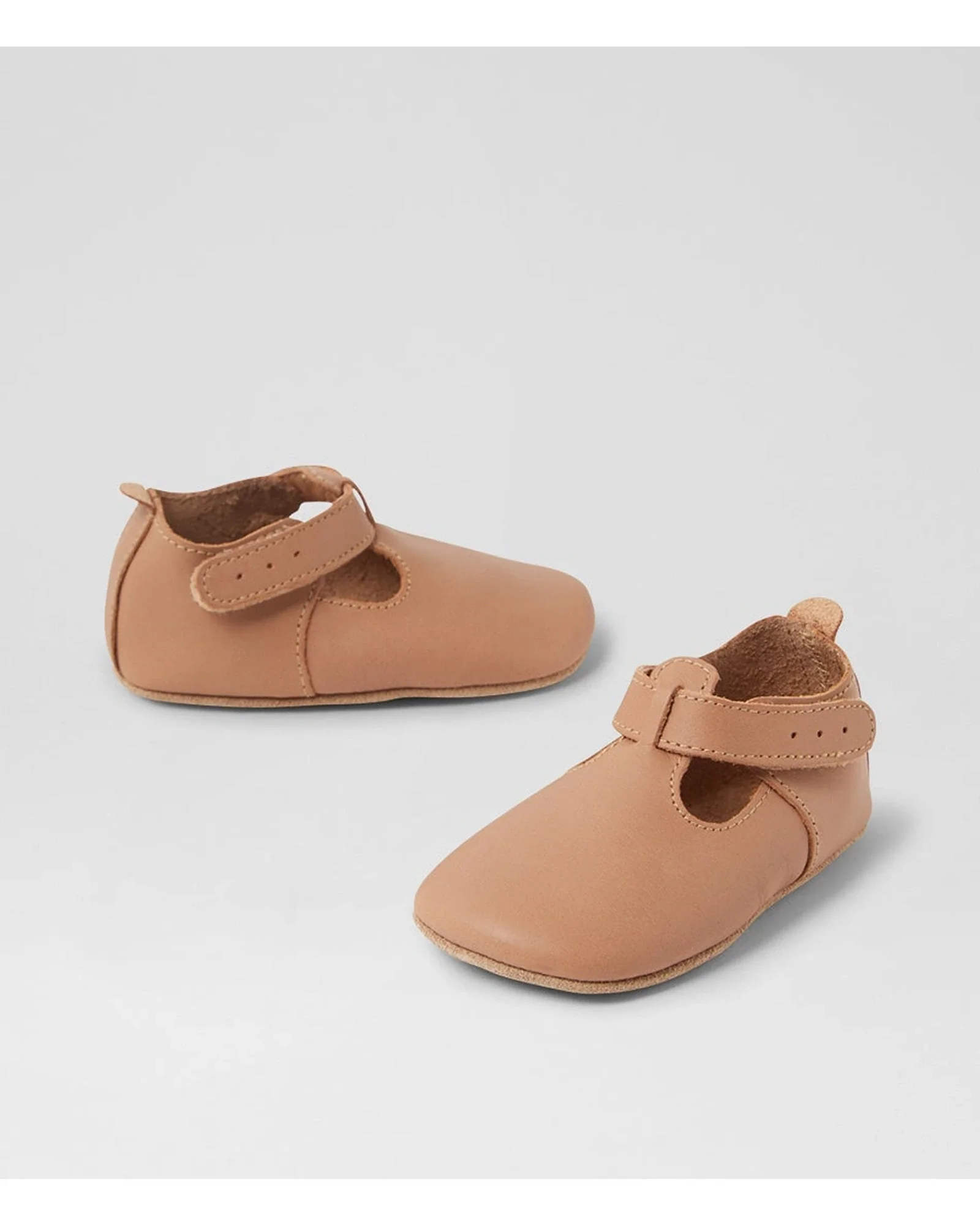 Bobux Jack and Jill Caramel Leather