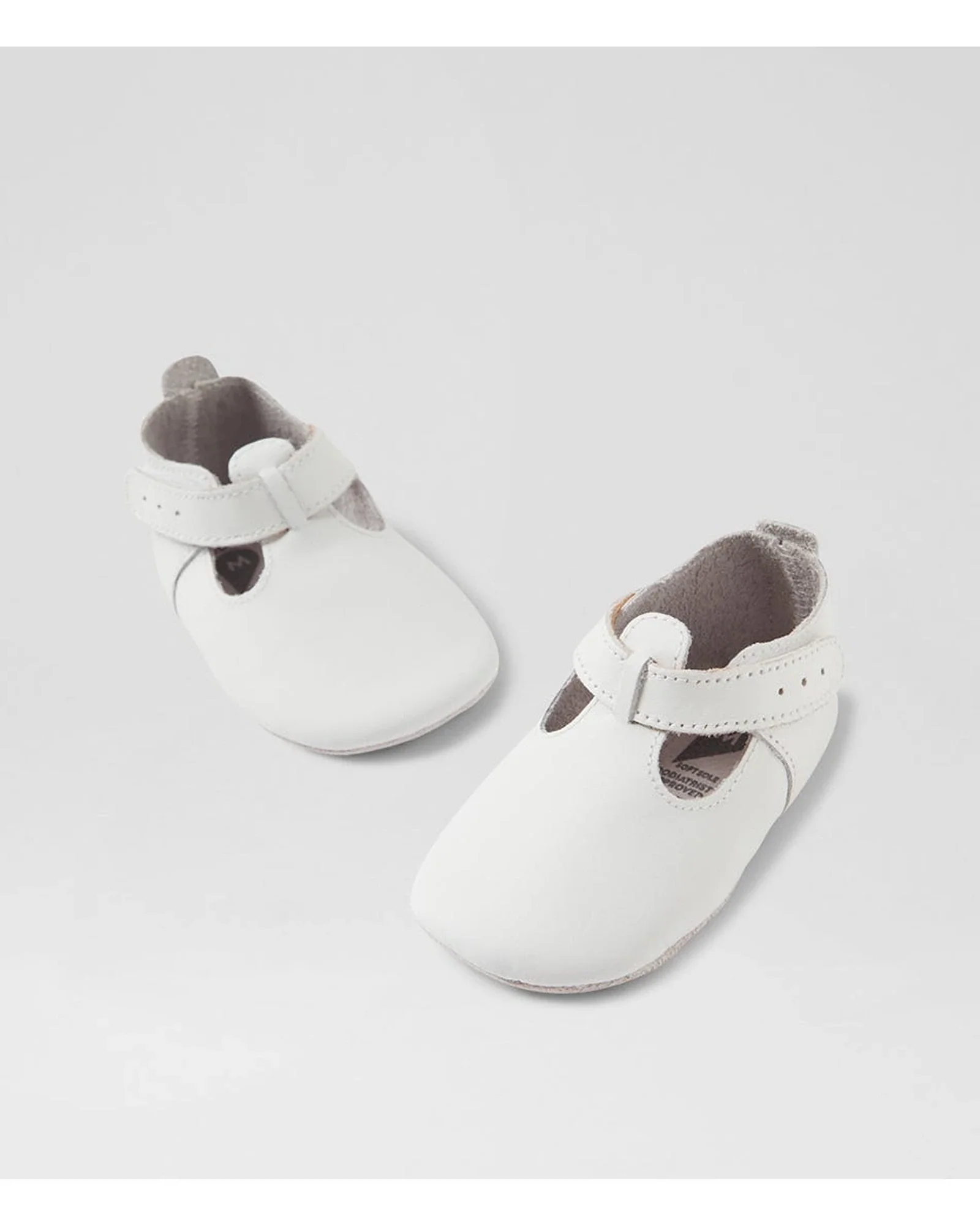 Bobux Jack and Jill White Leather