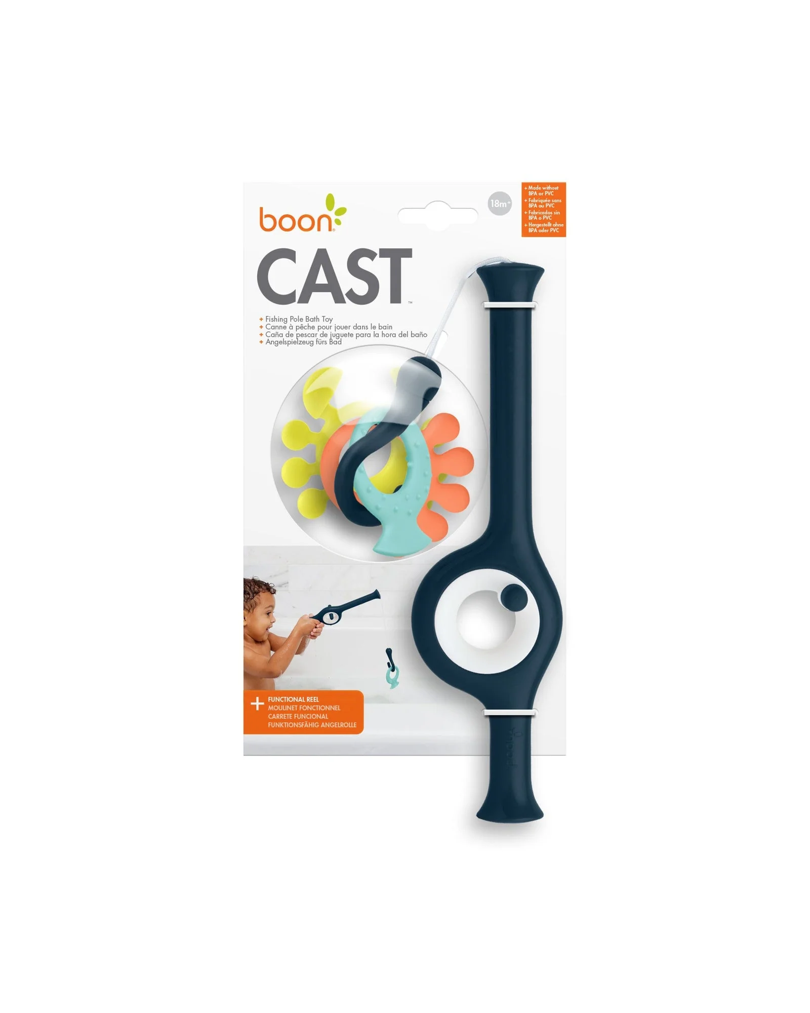 Boon Cast Fishing Pole Bath Toy - Image 6