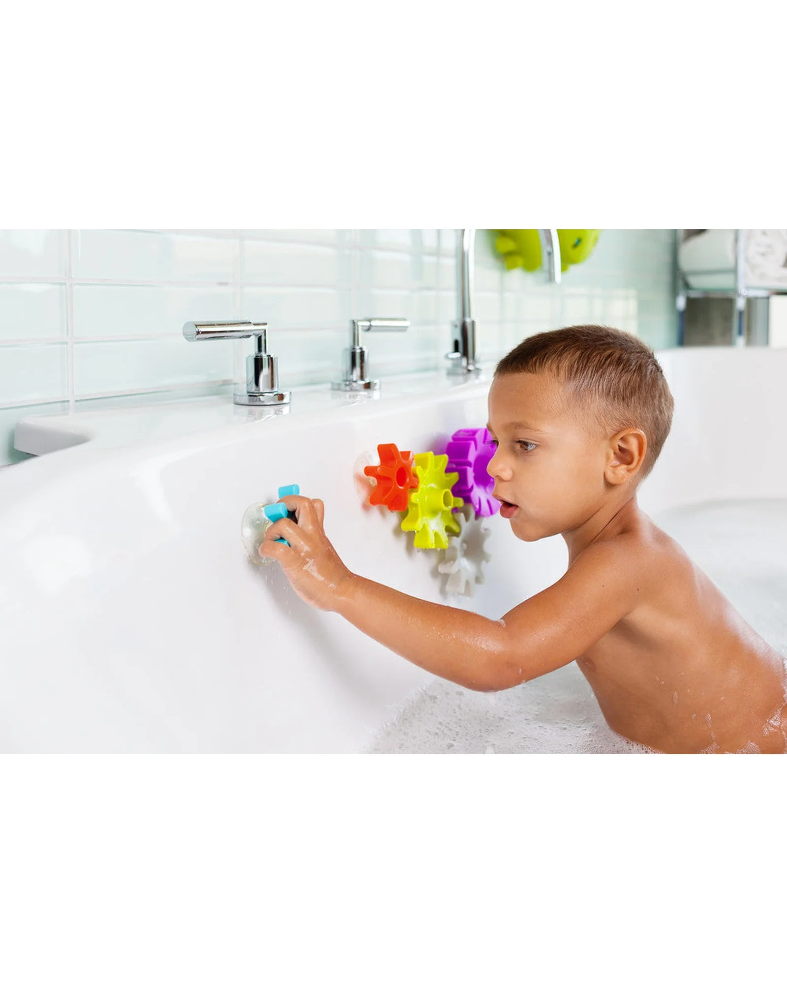 Boon Cogs Building Bath Toy - Image 5