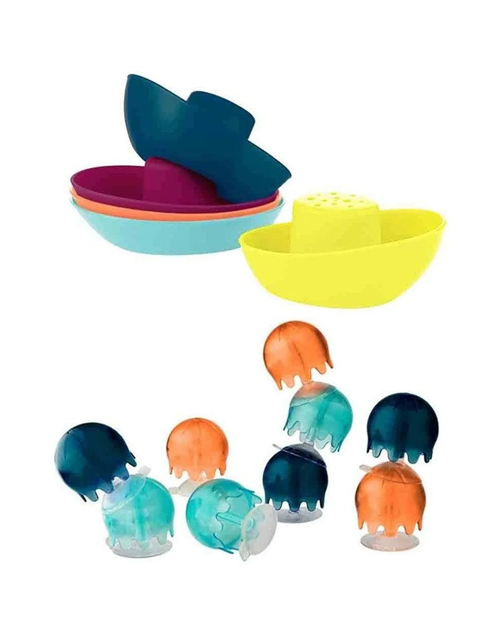 Boon Jellies Suction Cup Bath Toy - Navy - Image 2