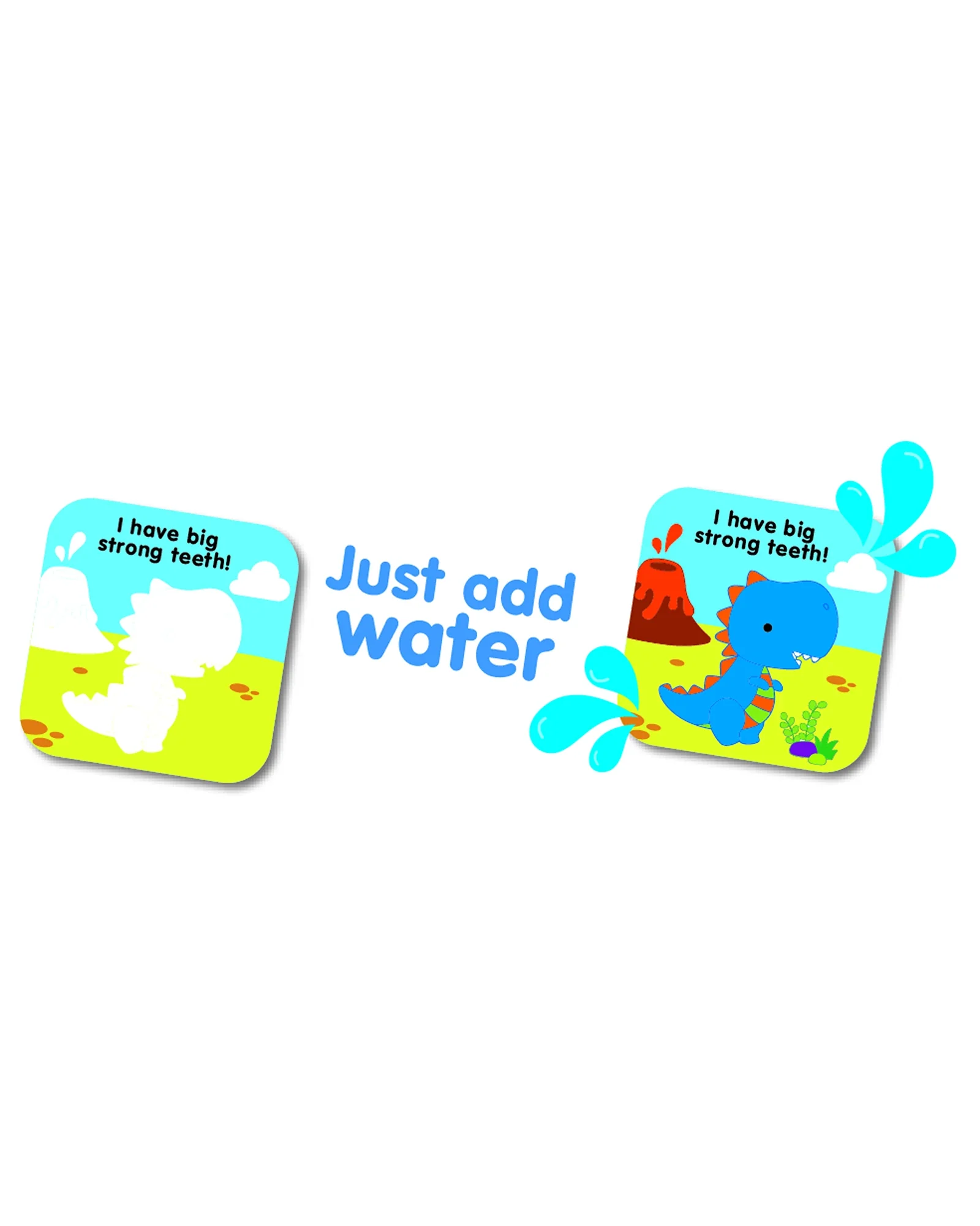 Dinosaur Colour Changing Bath Book - Image 3