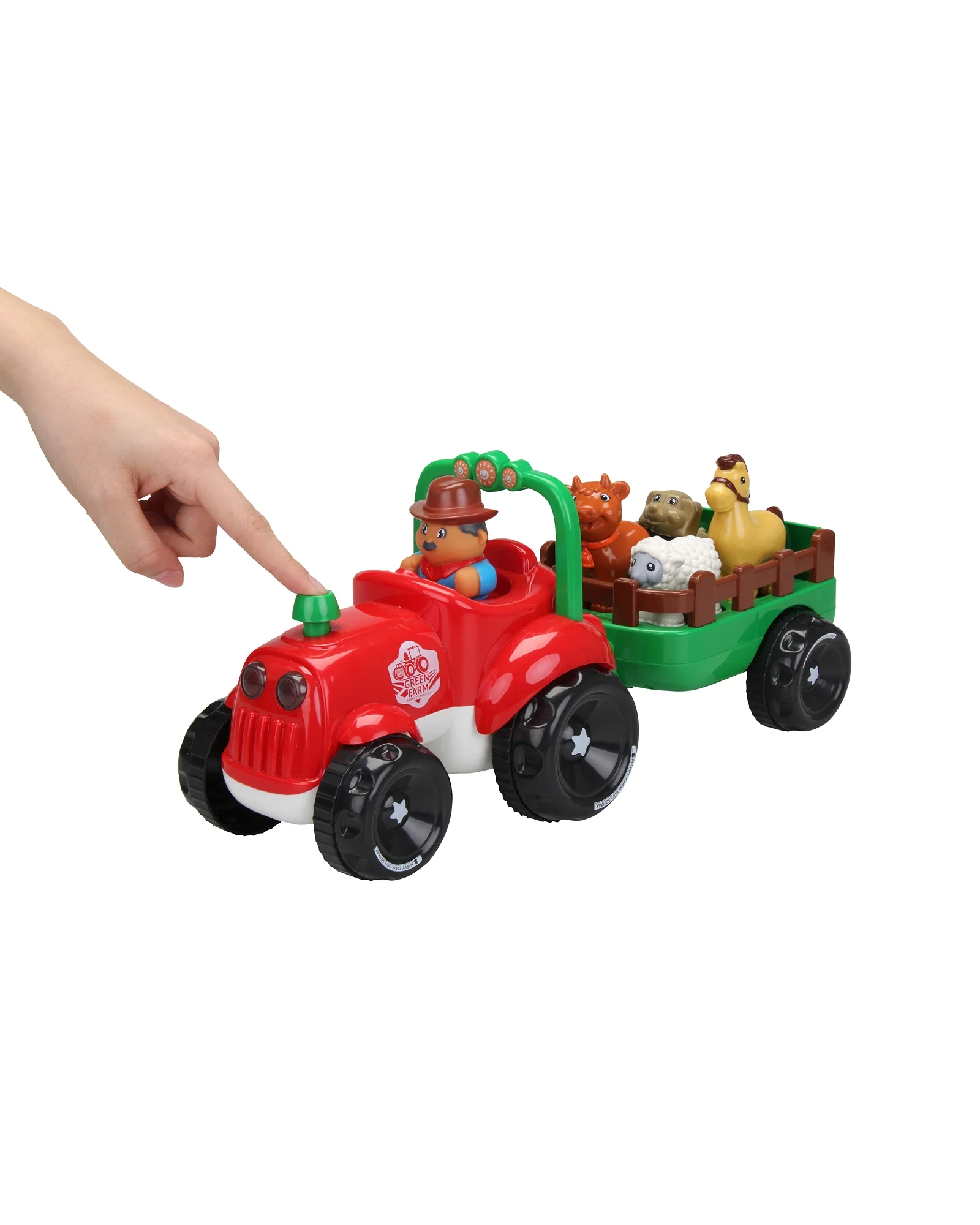 Farm Friends Musical Tractor - Image 4