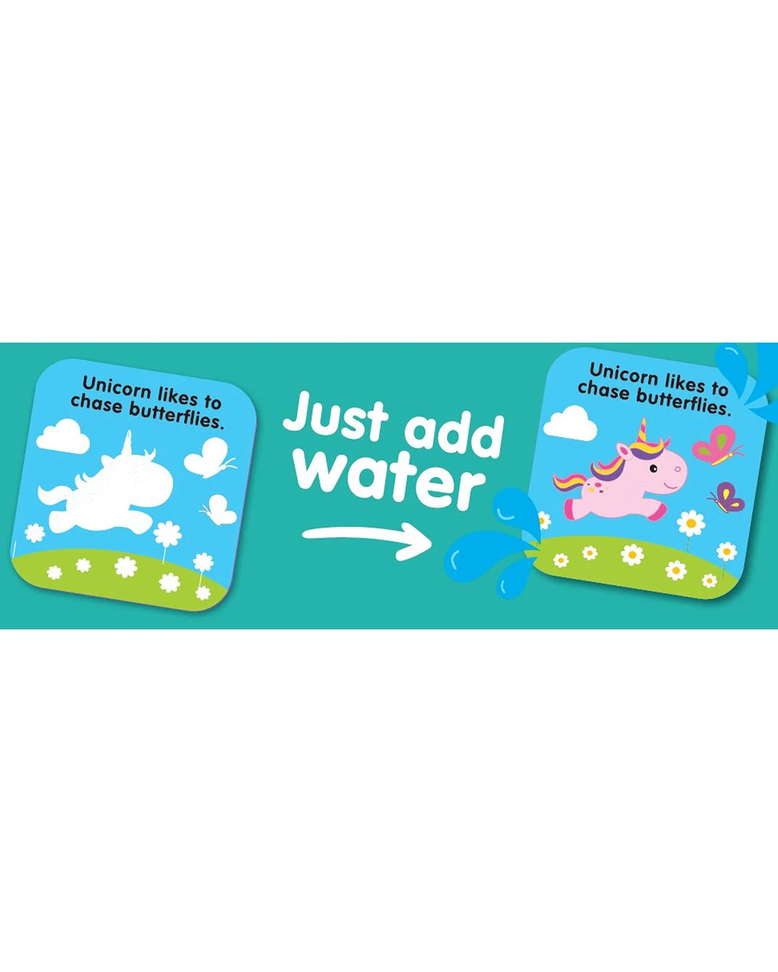 Unicorn Colour Changing Bath Book - Image 2