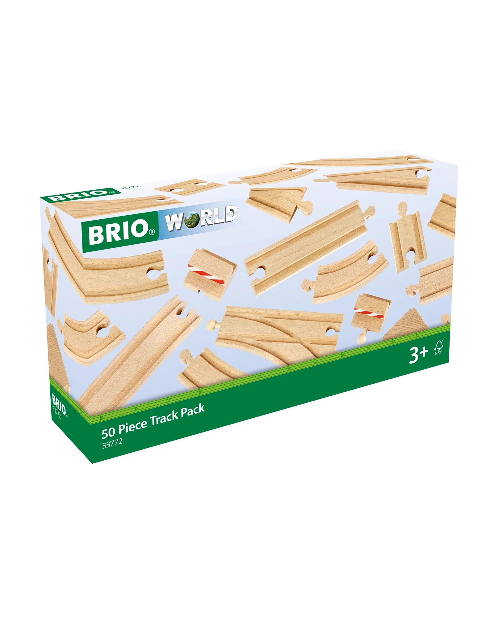 BRIO - 50 Piece Track Pack - Image 2
