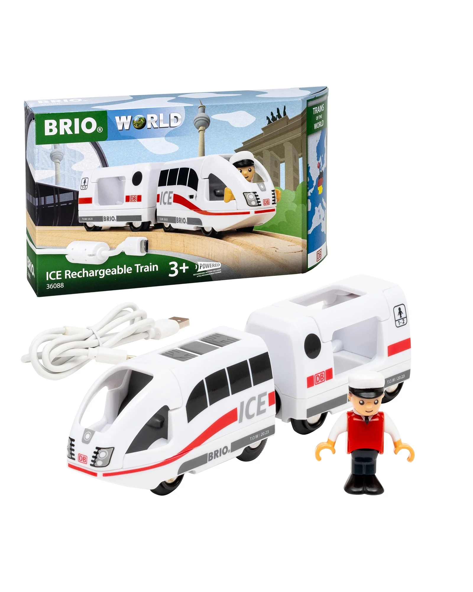 Brio Ice Rechargeable Train 3 Pieces - Image 2