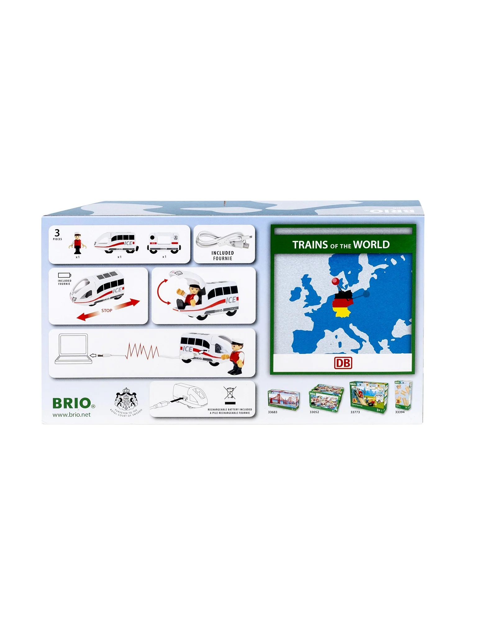 Brio Ice Rechargeable Train 3 Pieces - Image 9