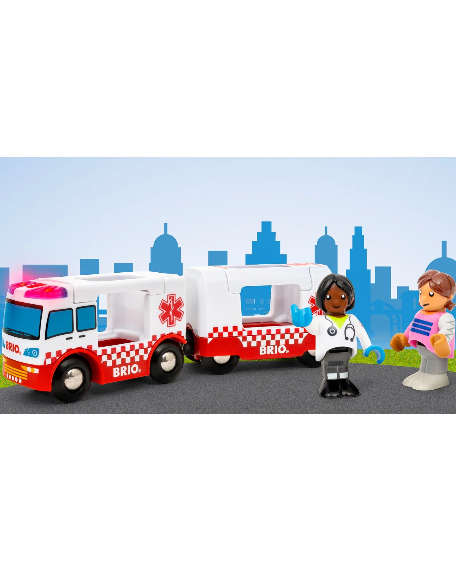 Brio Rescue Ambulance 4 Pieces - Image 5