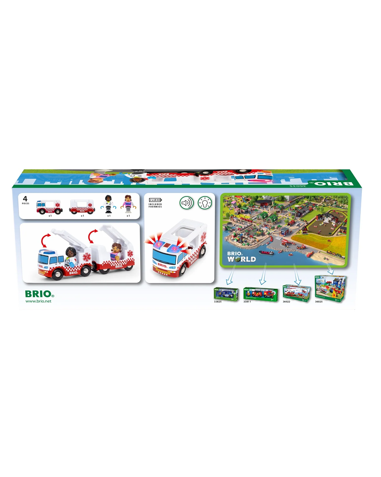 Brio Rescue Ambulance 4 Pieces - Image 8