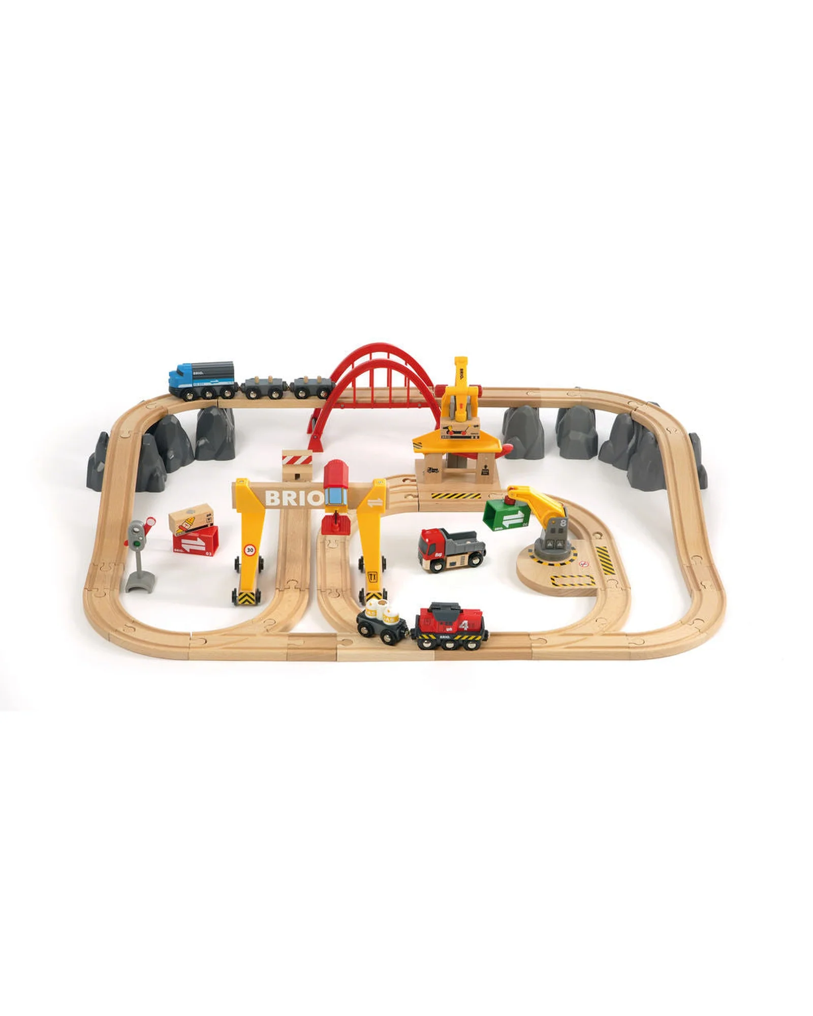 Brio Set Cargo Railway Deluxe Set 54 Pieces - Image 2