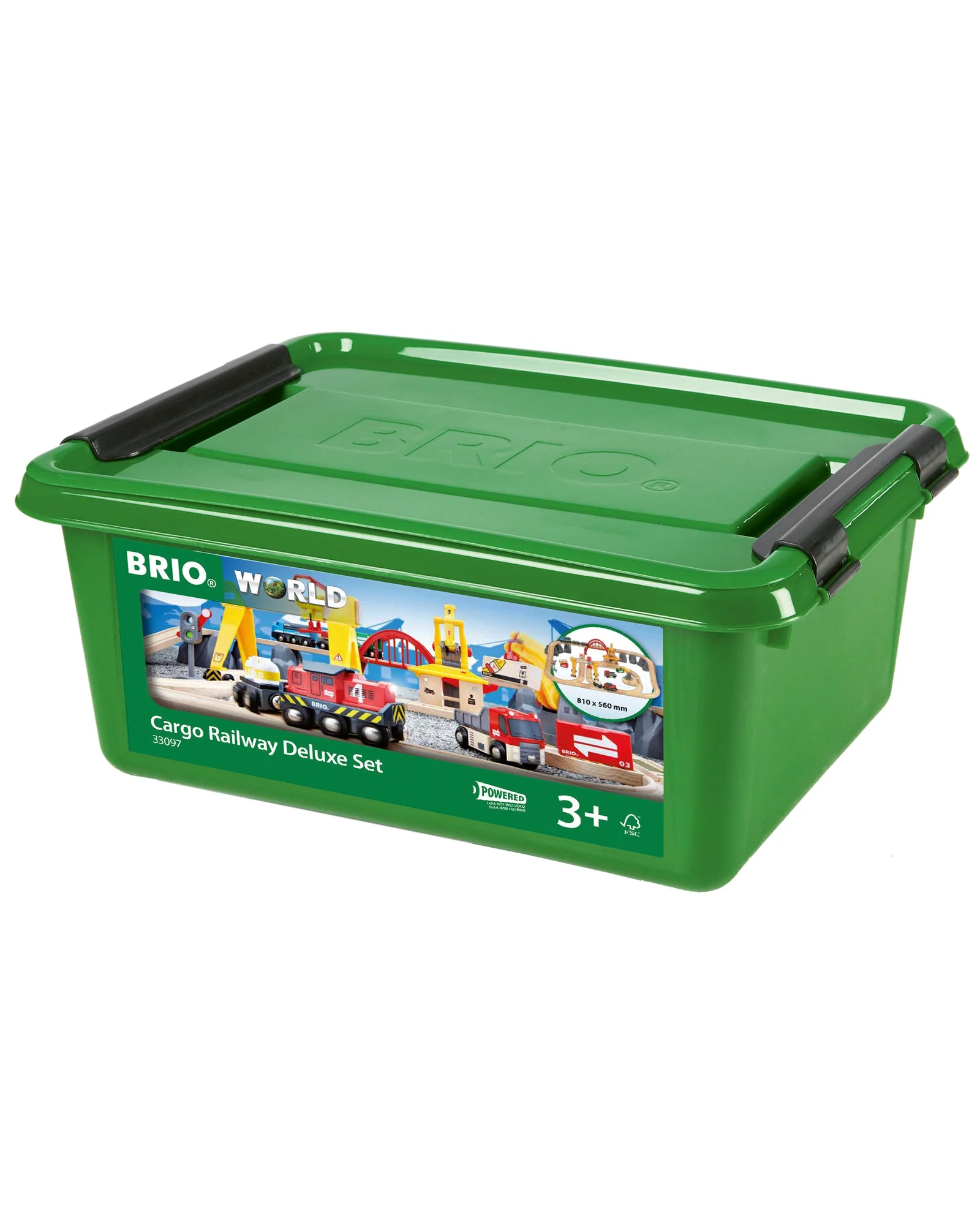 Brio Set Cargo Railway Deluxe Set 54 Pieces - Image 4