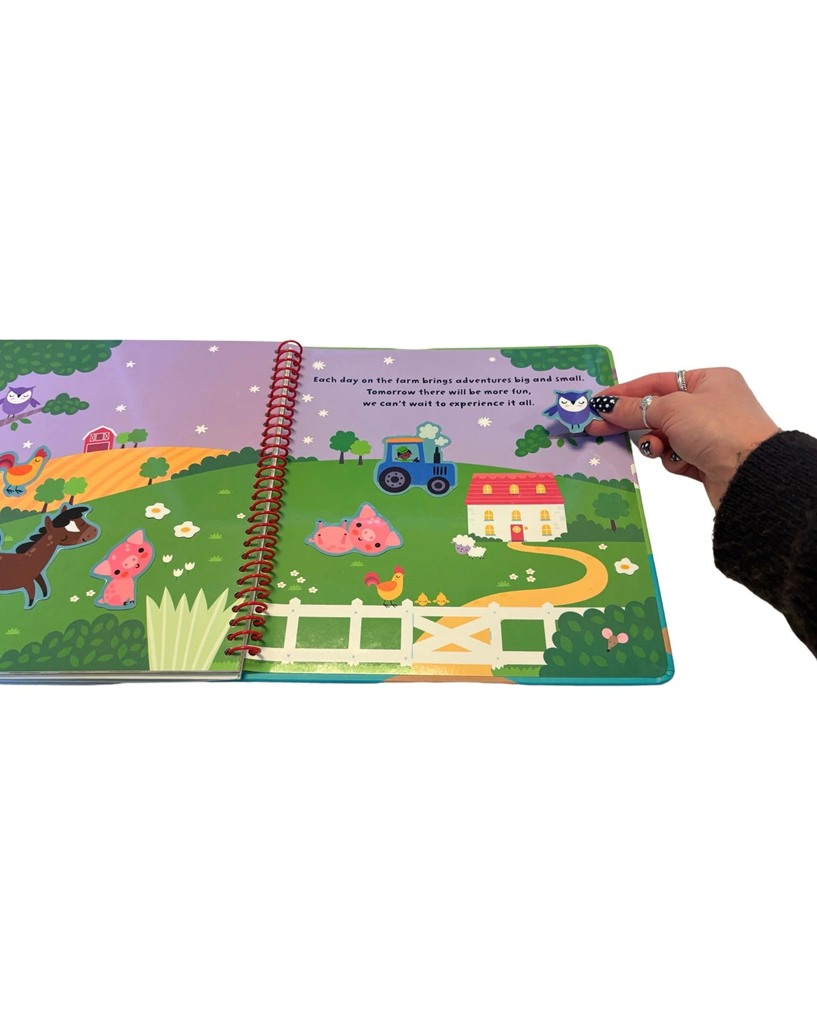 Buddy and Barney Silicone Sticker Book - Farm - Image 3