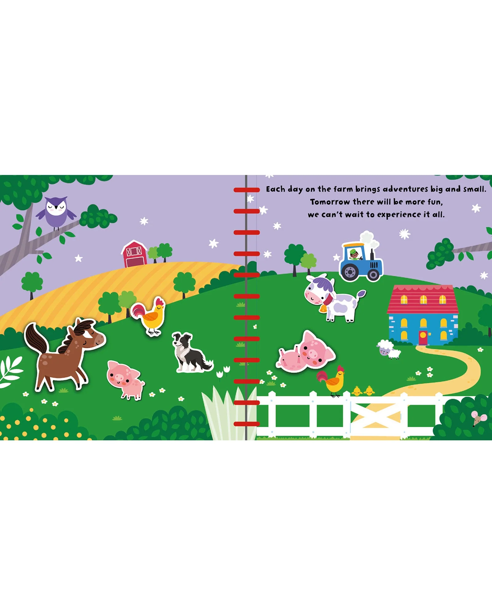 Buddy and Barney Silicone Sticker Book - Farm - Image 4