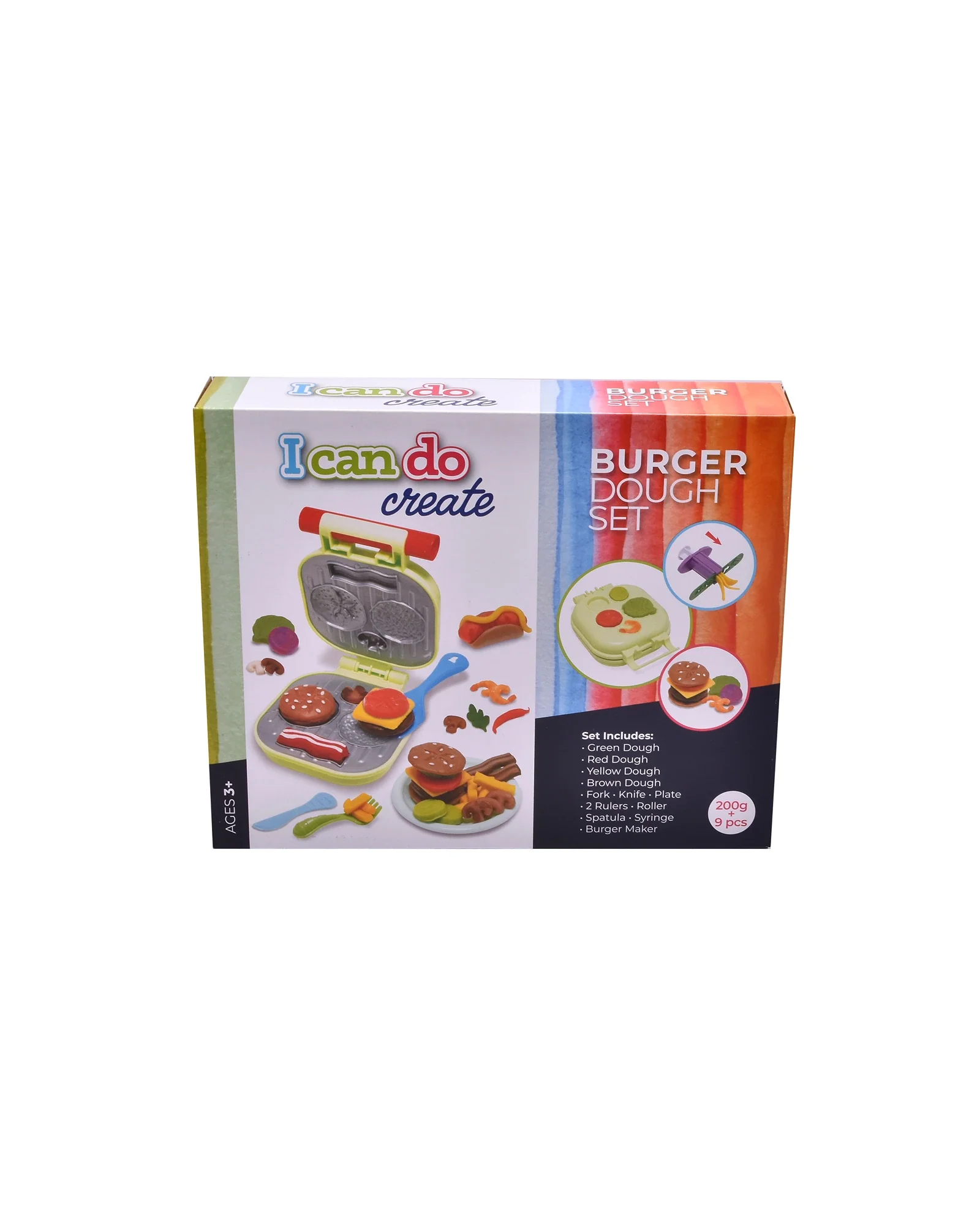 Burger Maker Dough Playset - Image 3