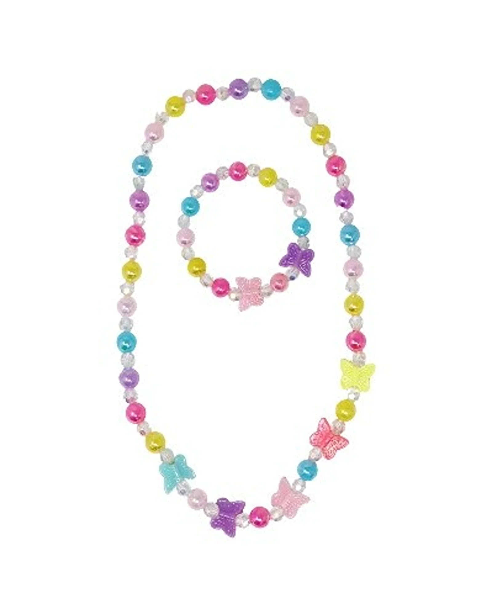 Butterfly Necklace & Bracelet Set