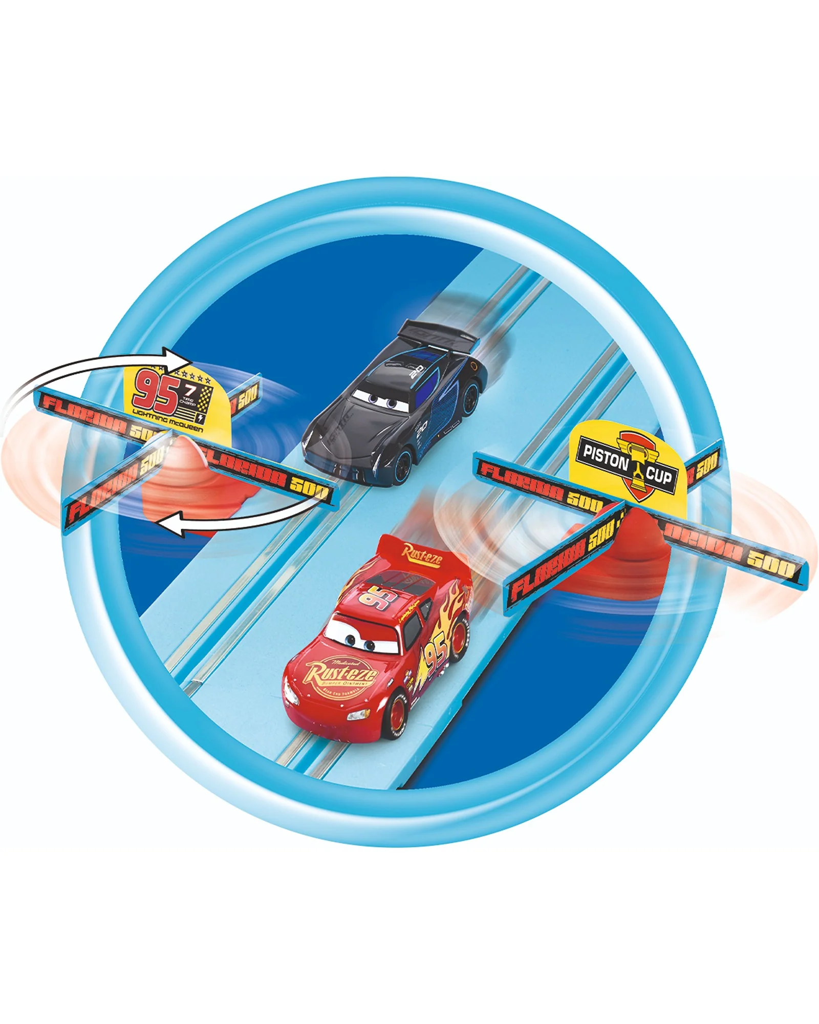 Carrera 1st 2.4 mtr B/O Disney- Pixar Power Duel Slot Set - Image 4