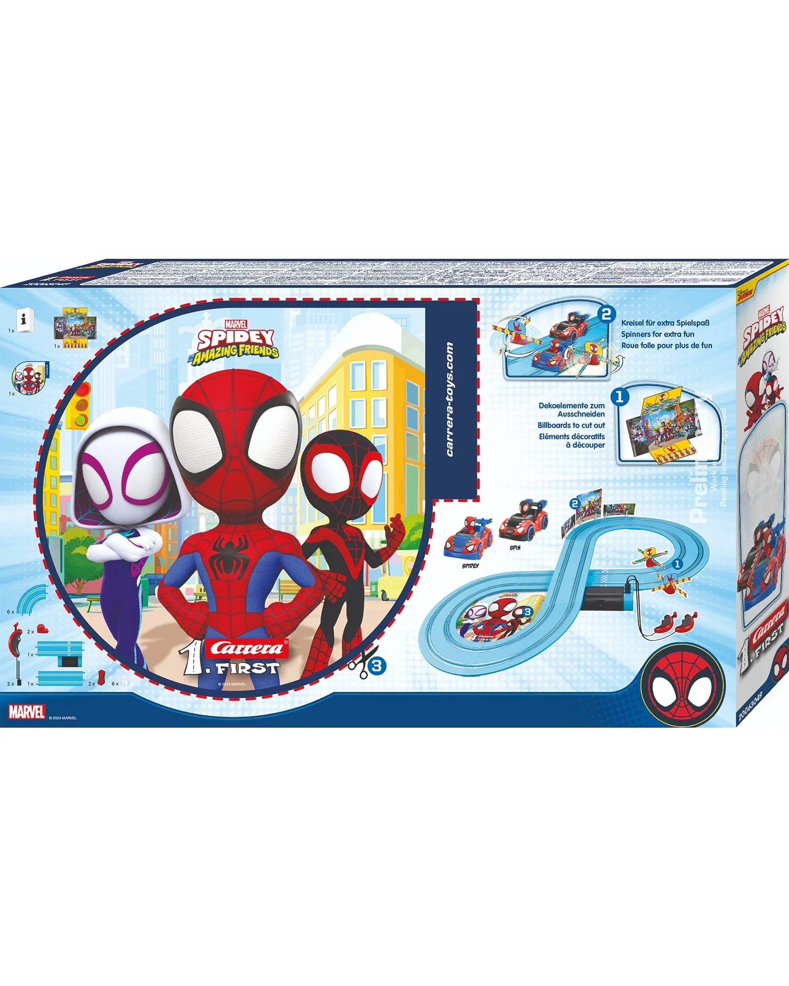 Carrera 1st 2.4mtr B/O Spidey Web Spinners. - Image 6
