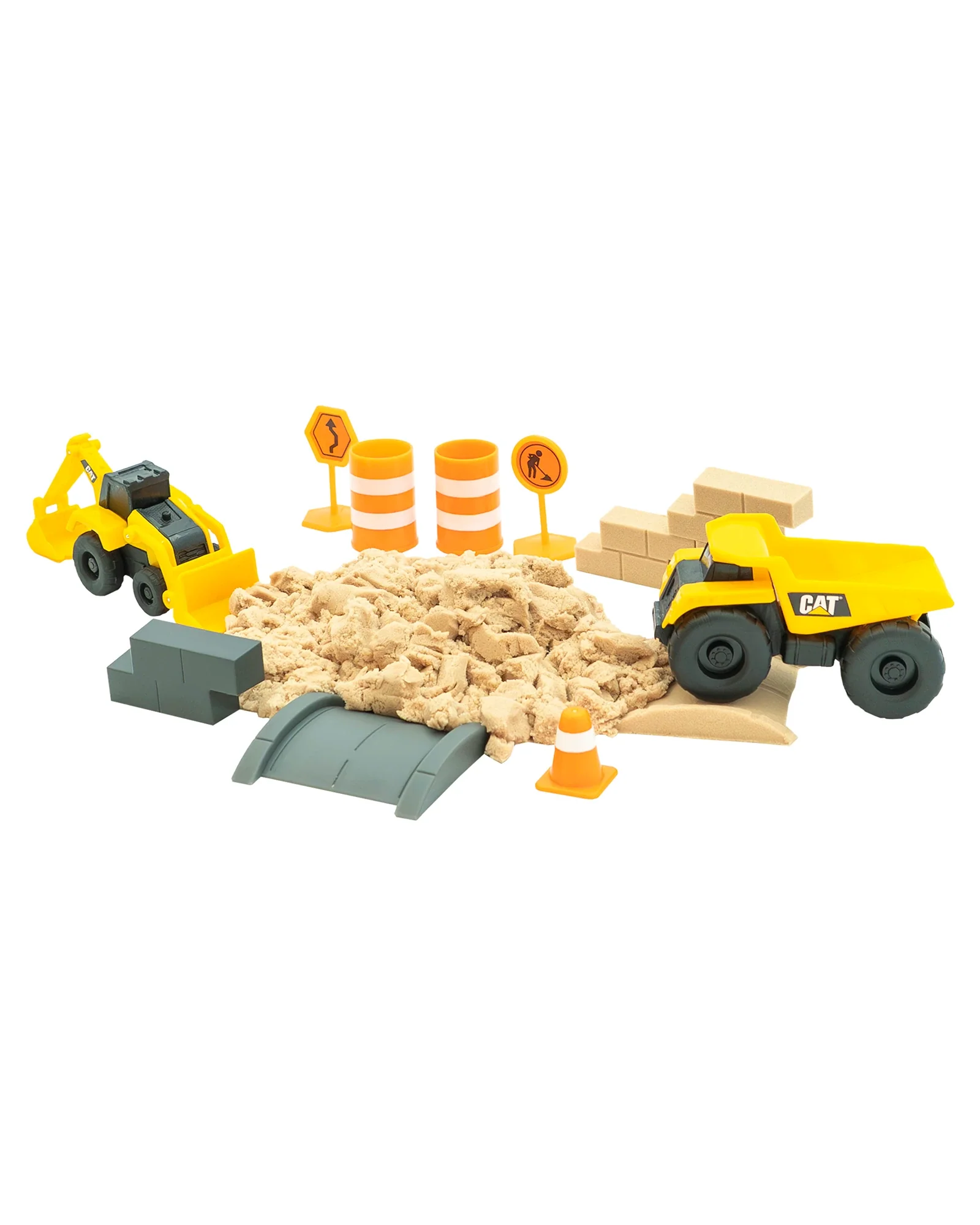 CAT Dig n Build 10oz w Two Vehicles Assorted - Image 2
