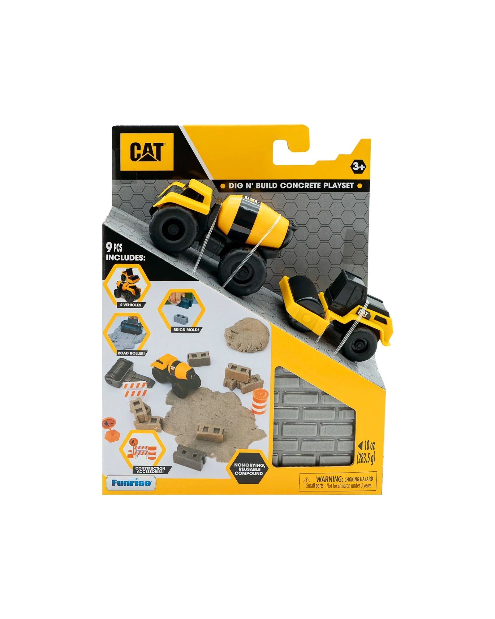CAT Dig n Build 10oz w Two Vehicles Assorted - Image 4