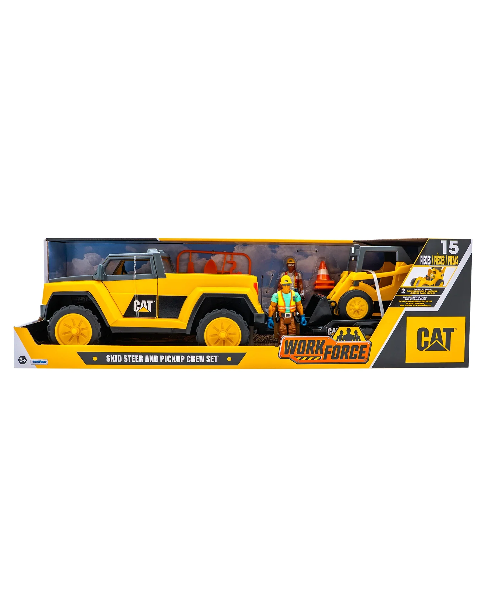 Caterpillar Workforce Pick Up Truck and Skidsteer