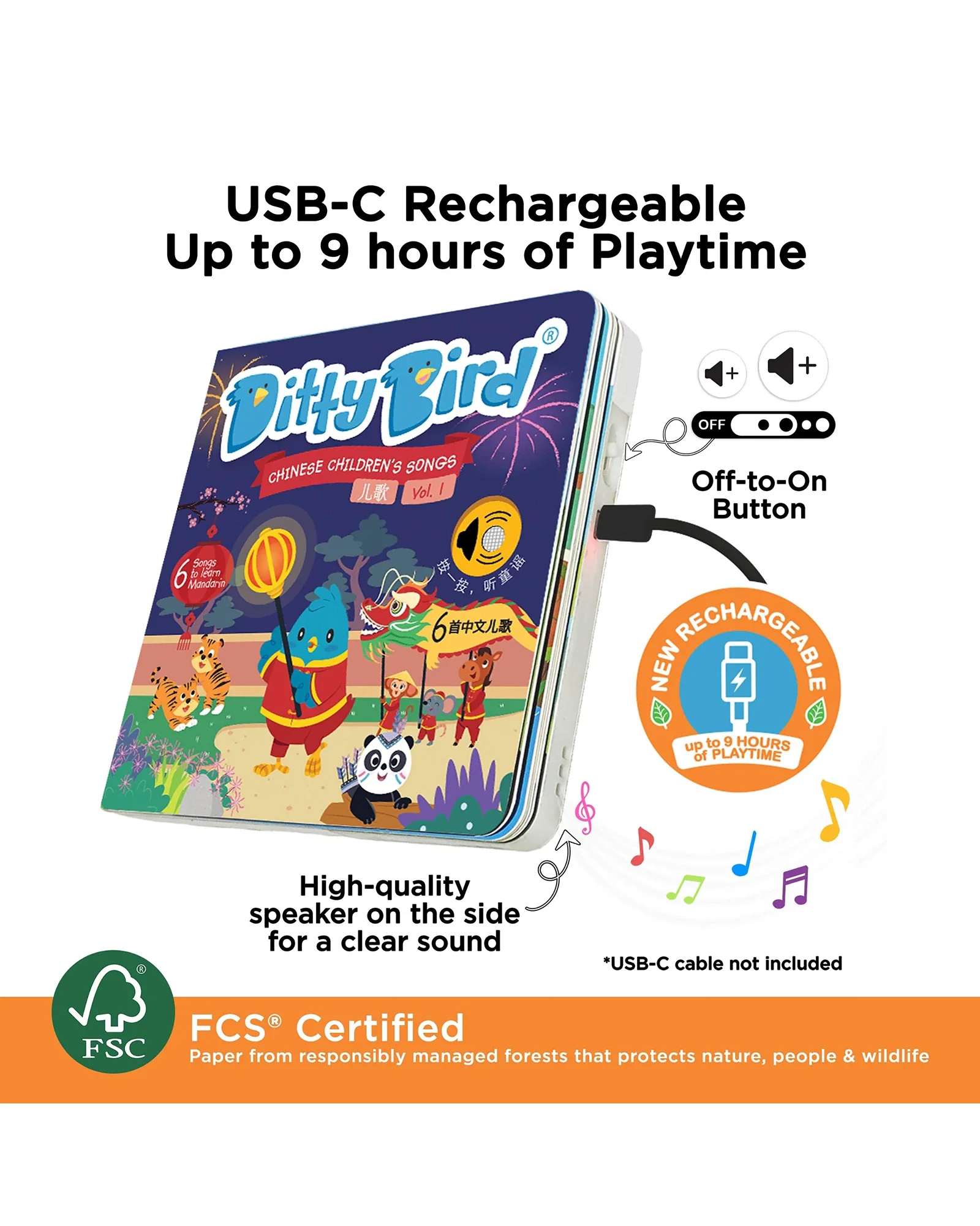 Chinese Children's Songs Vol 1 Board Book - Image 5