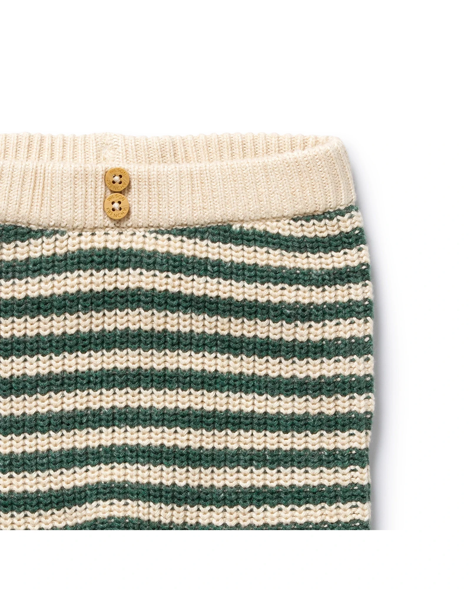 Clover Organic Knitted Stripe Legging 0-3 mths - Image 4