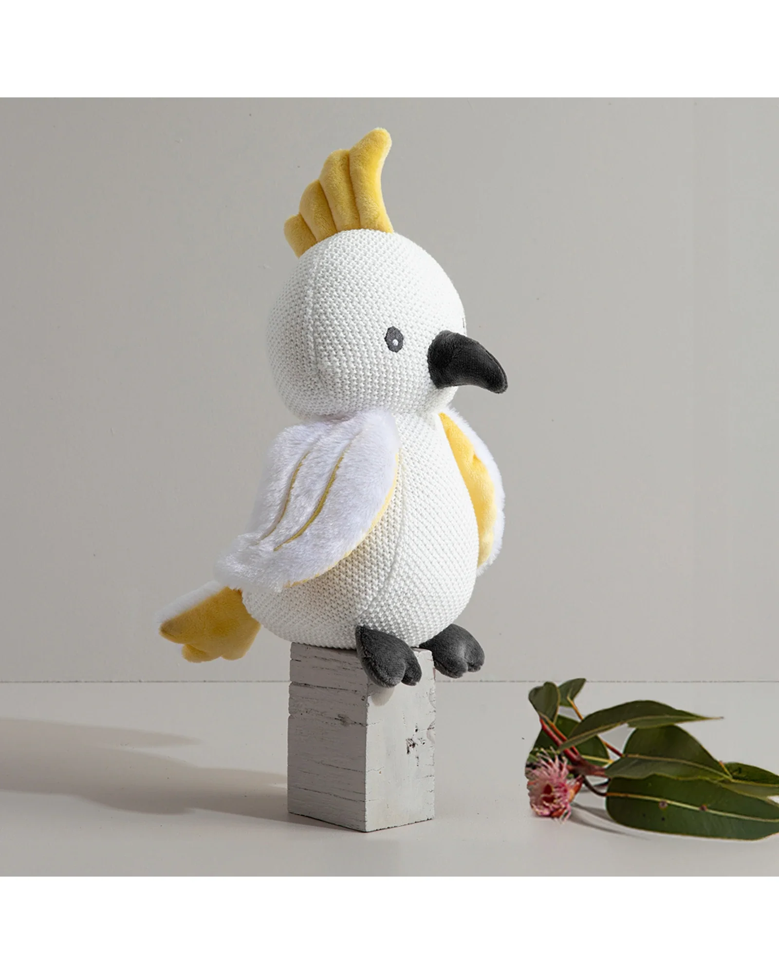 Colin the Cockatoo Knitted Toy - Image 5