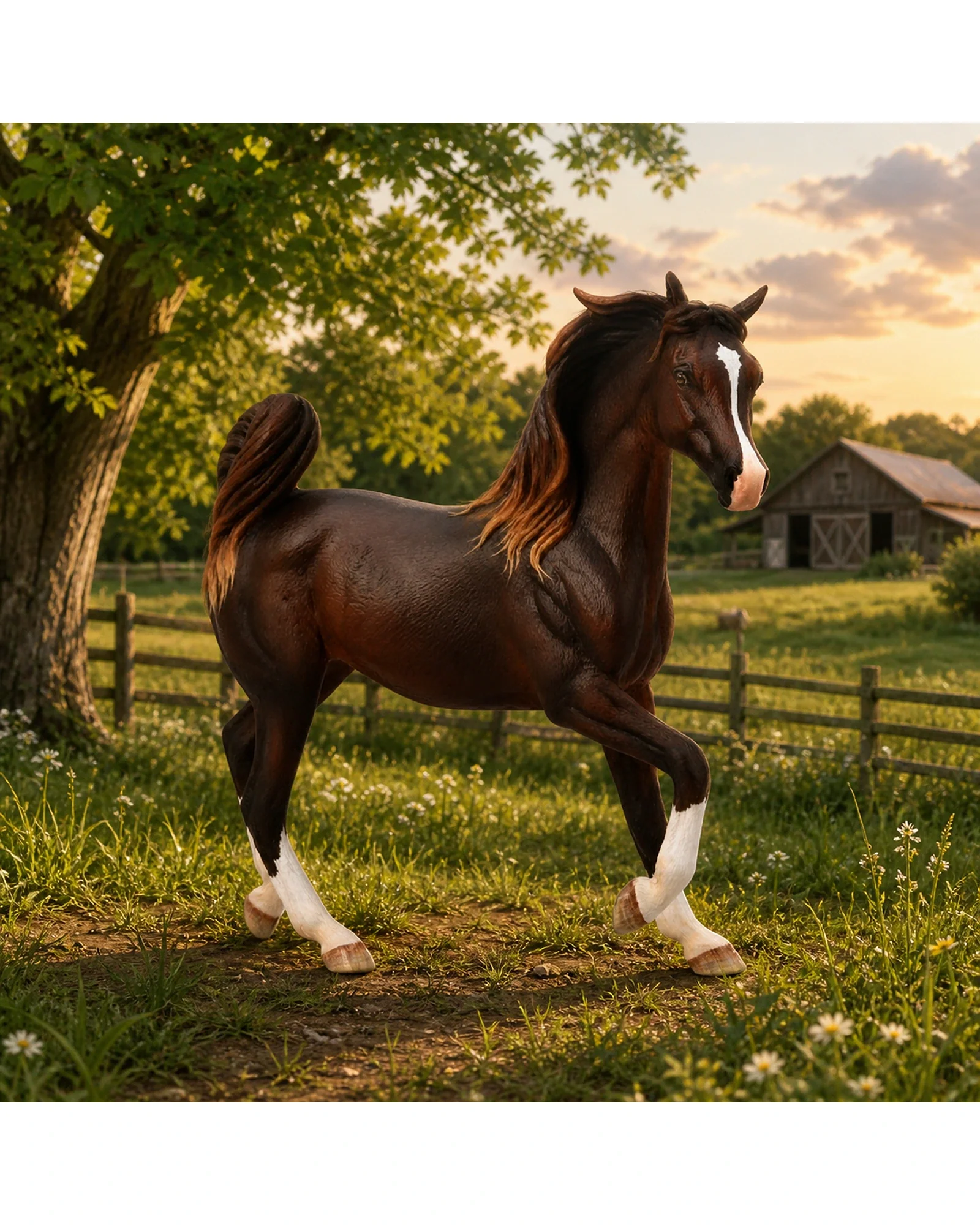 CollectA Arabian Mare Liver Chestnut Extra Large