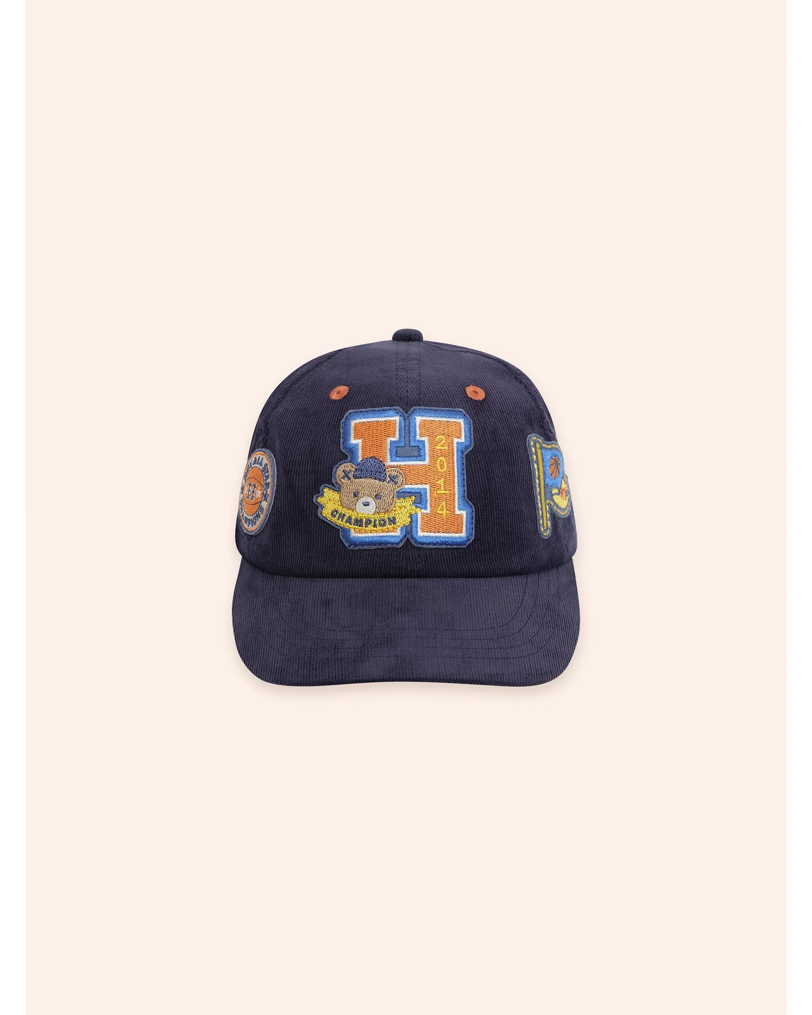 Collegiate Hux Cord Cap - Navy - Image 4