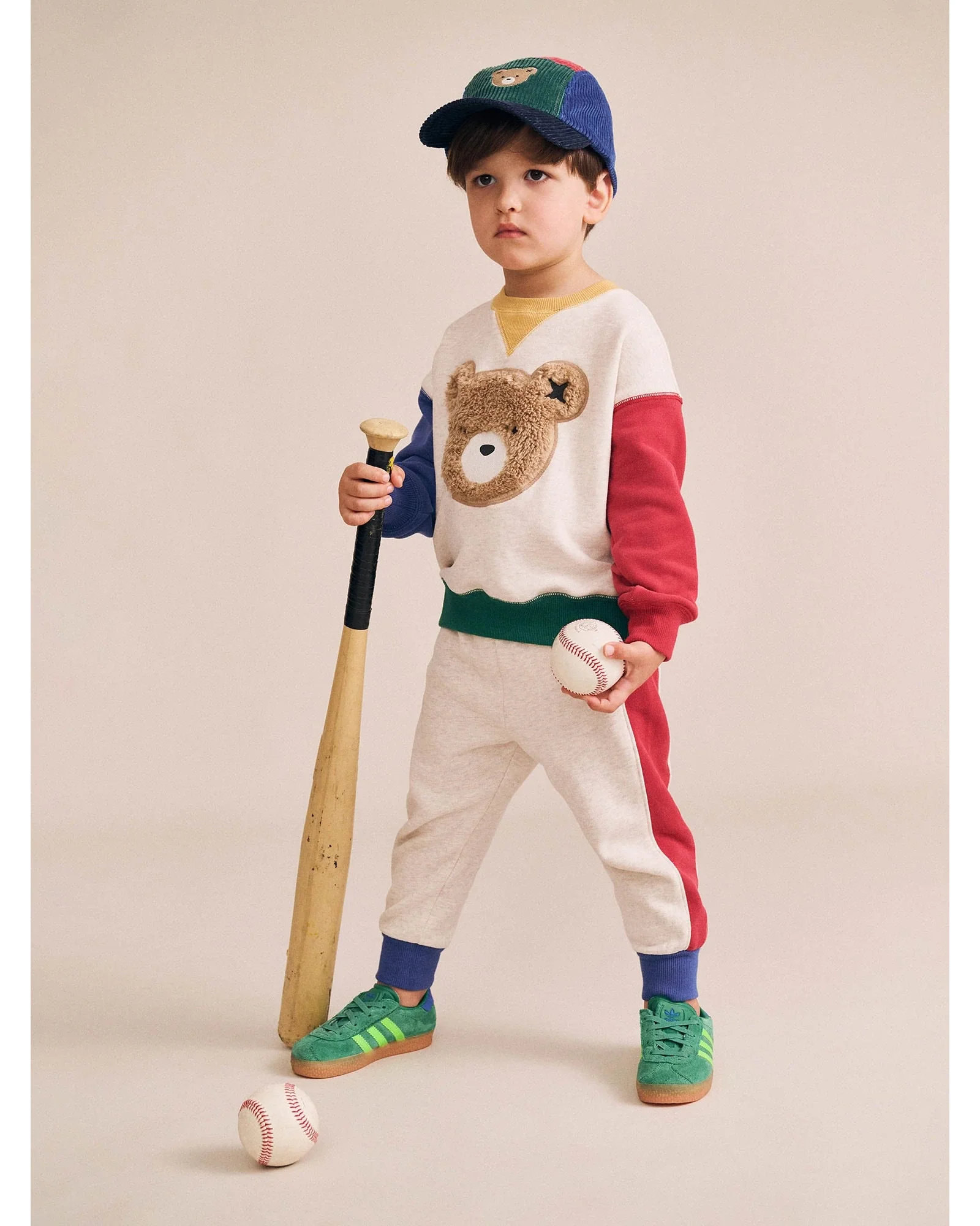 Colour Block Splice Trackpant - Multi 1Yr - Image 3
