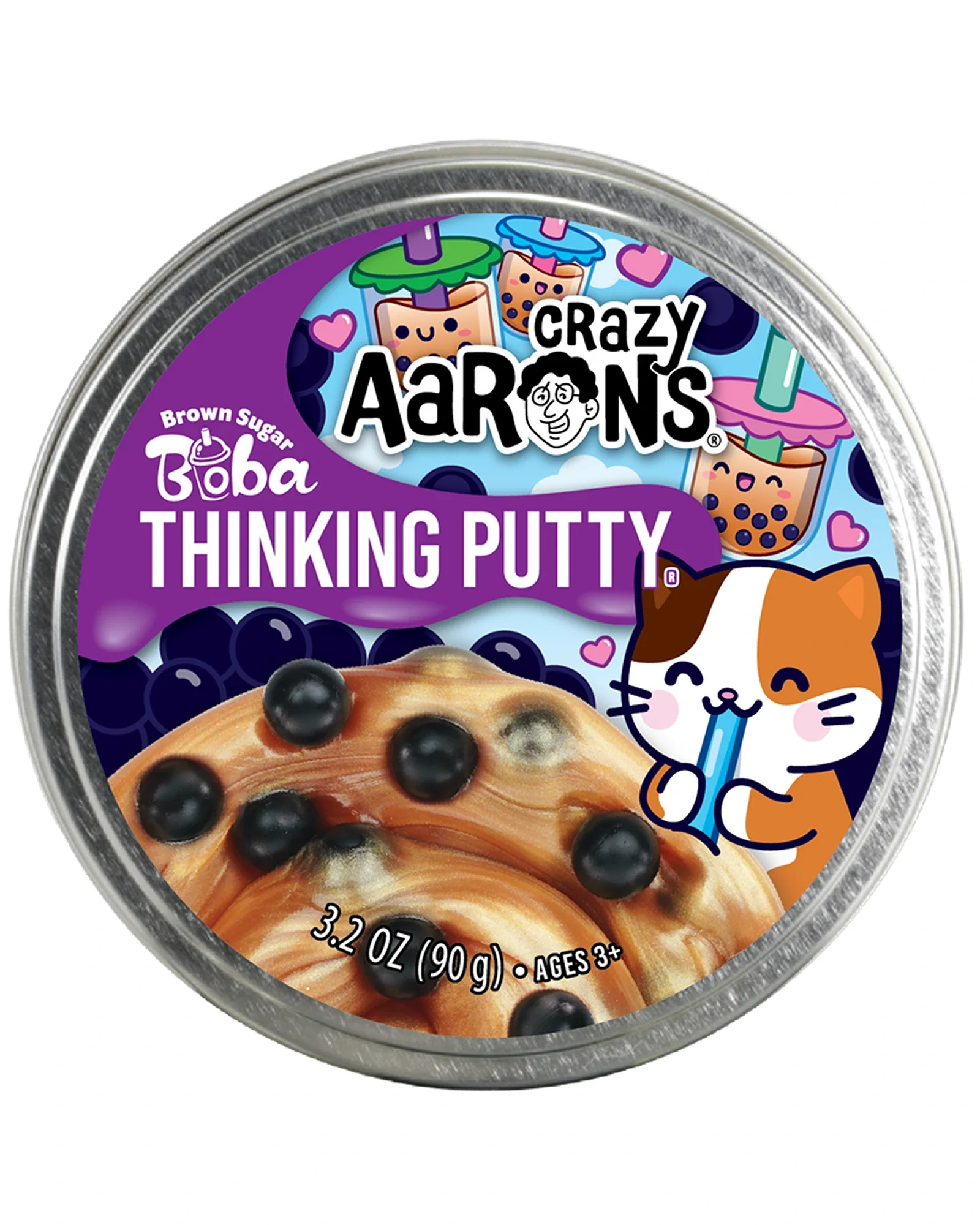 Crazy Aarons Brown Sugar Boba Trendsetters Thinkking Putty - Image 2