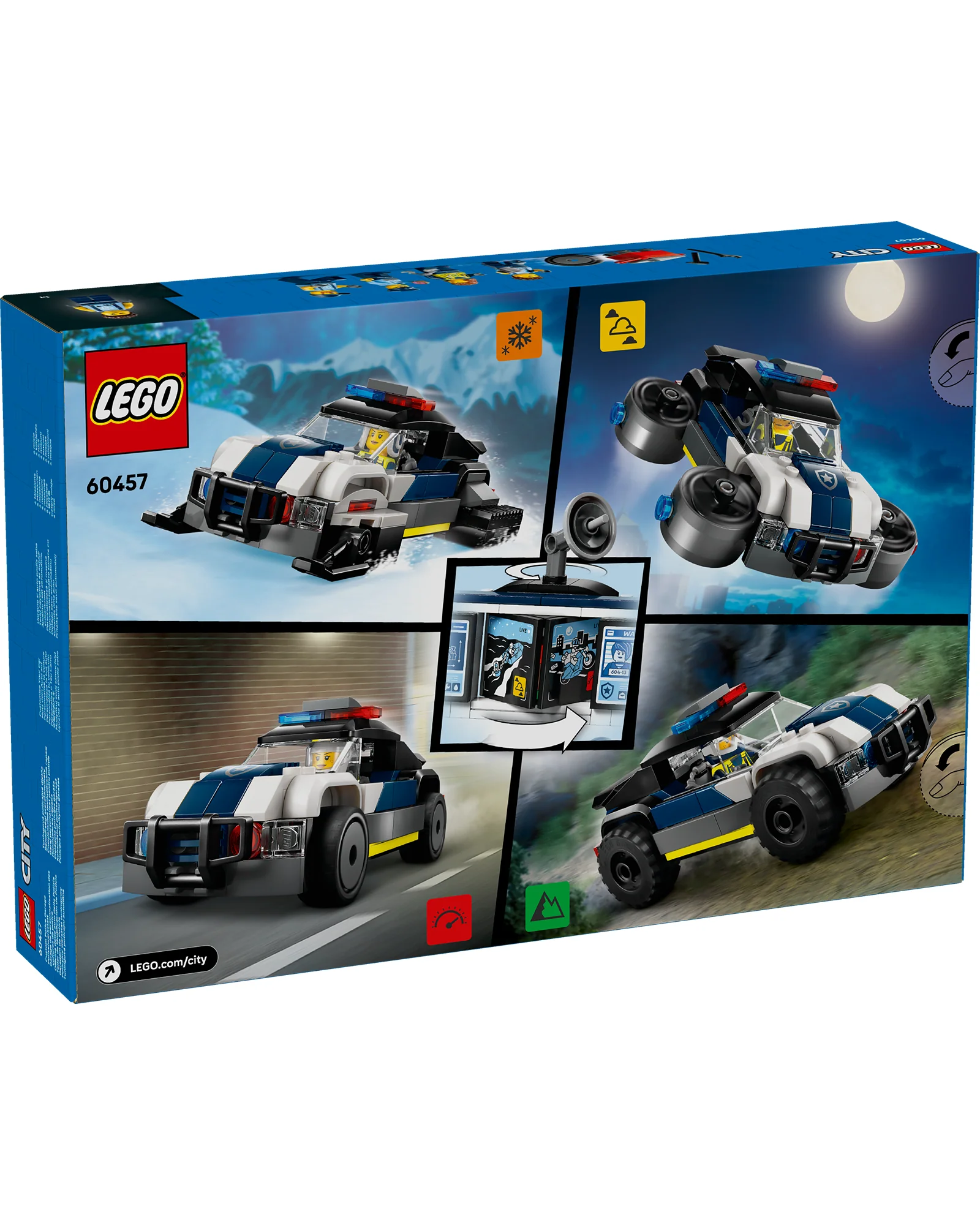 60457 Custom Police Car Garage - Image 6