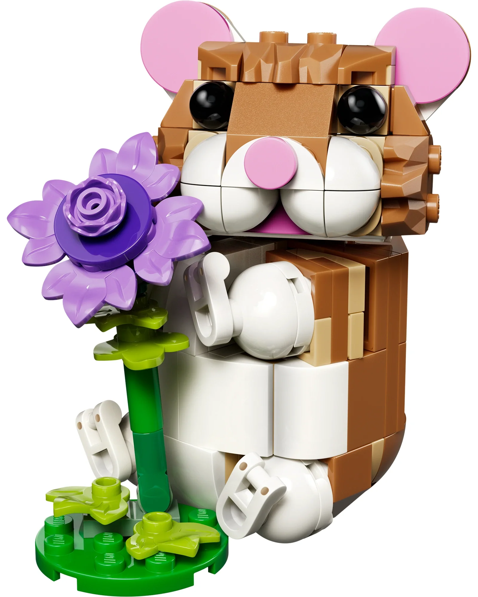 31376 Cute Hamster with a Flower - Image 5