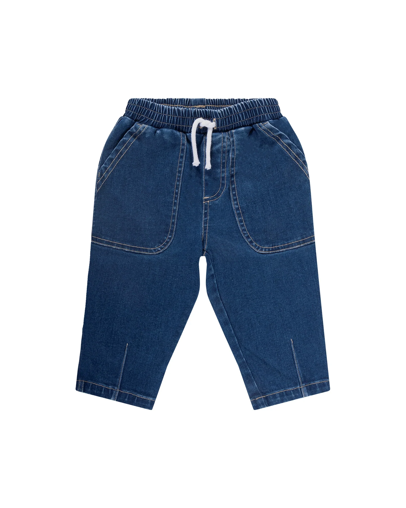 Denim Pant - DARK DENIM Size 2 - Image 5