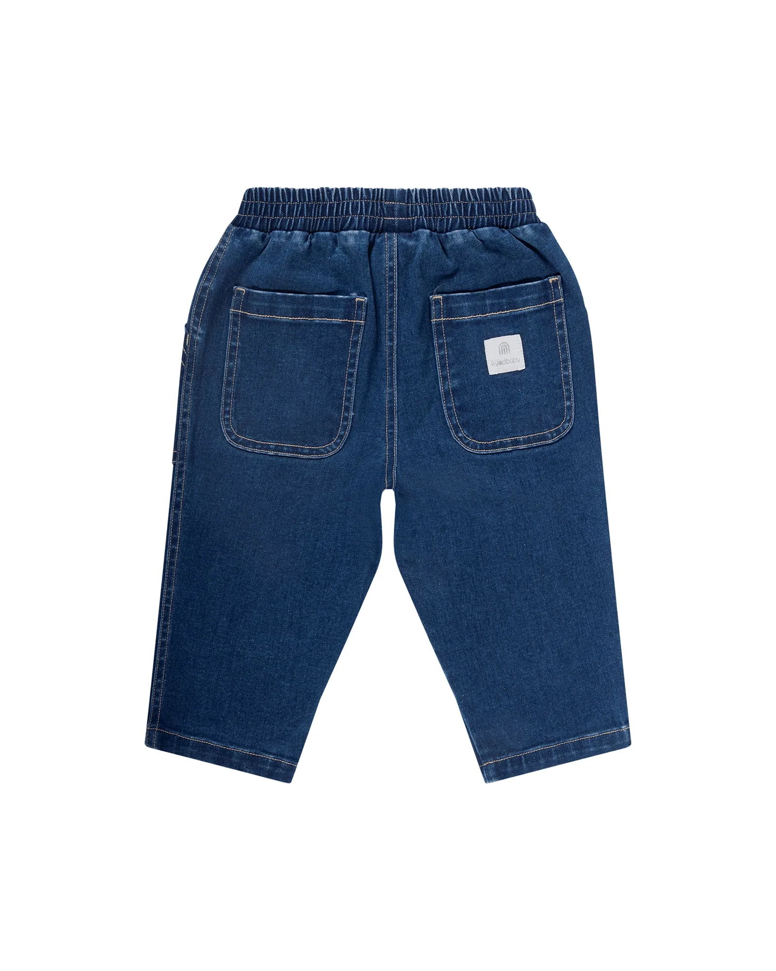 Denim Pant - DARK DENIM Size 2 - Image 6