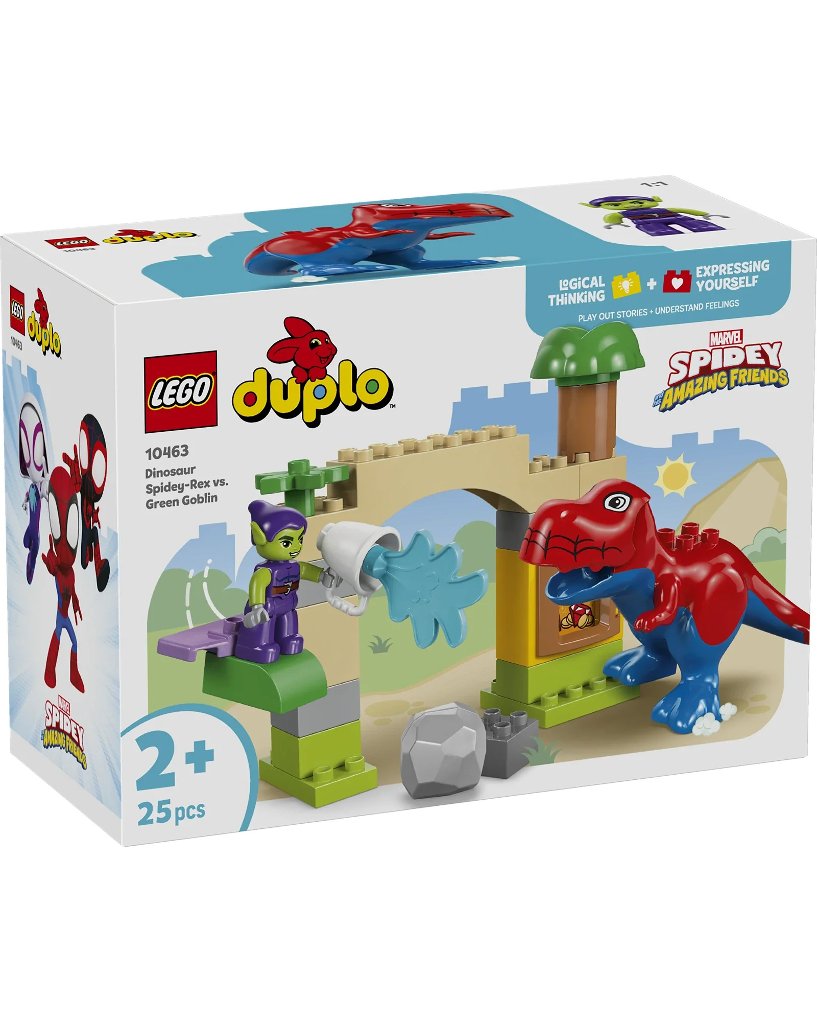 10463 Dinosaur Spidey-Rex vs. Green Goblin