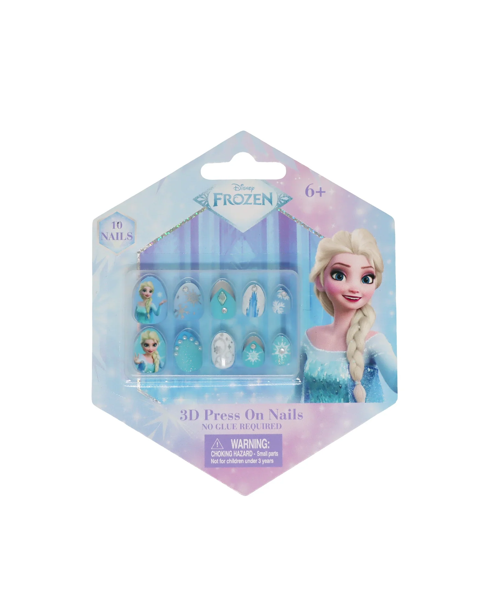Disney Frozen 3D Press On Nails - Assorted - Image 7