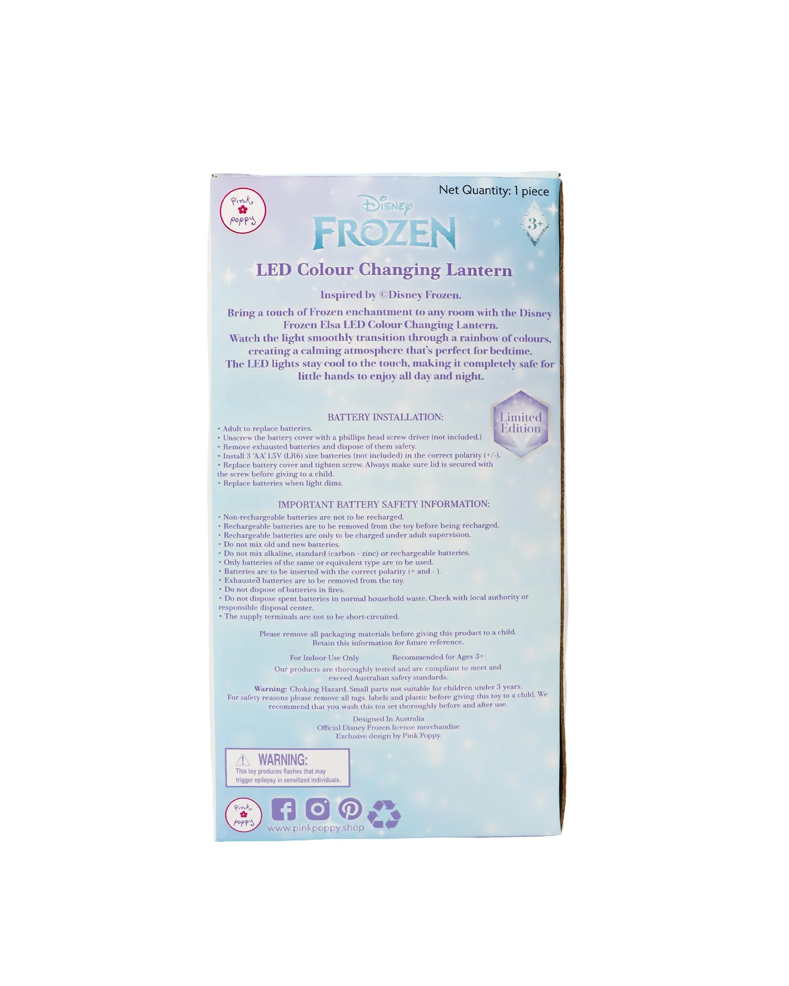 Disney Frozen Elsa LED Lantern - Image 9