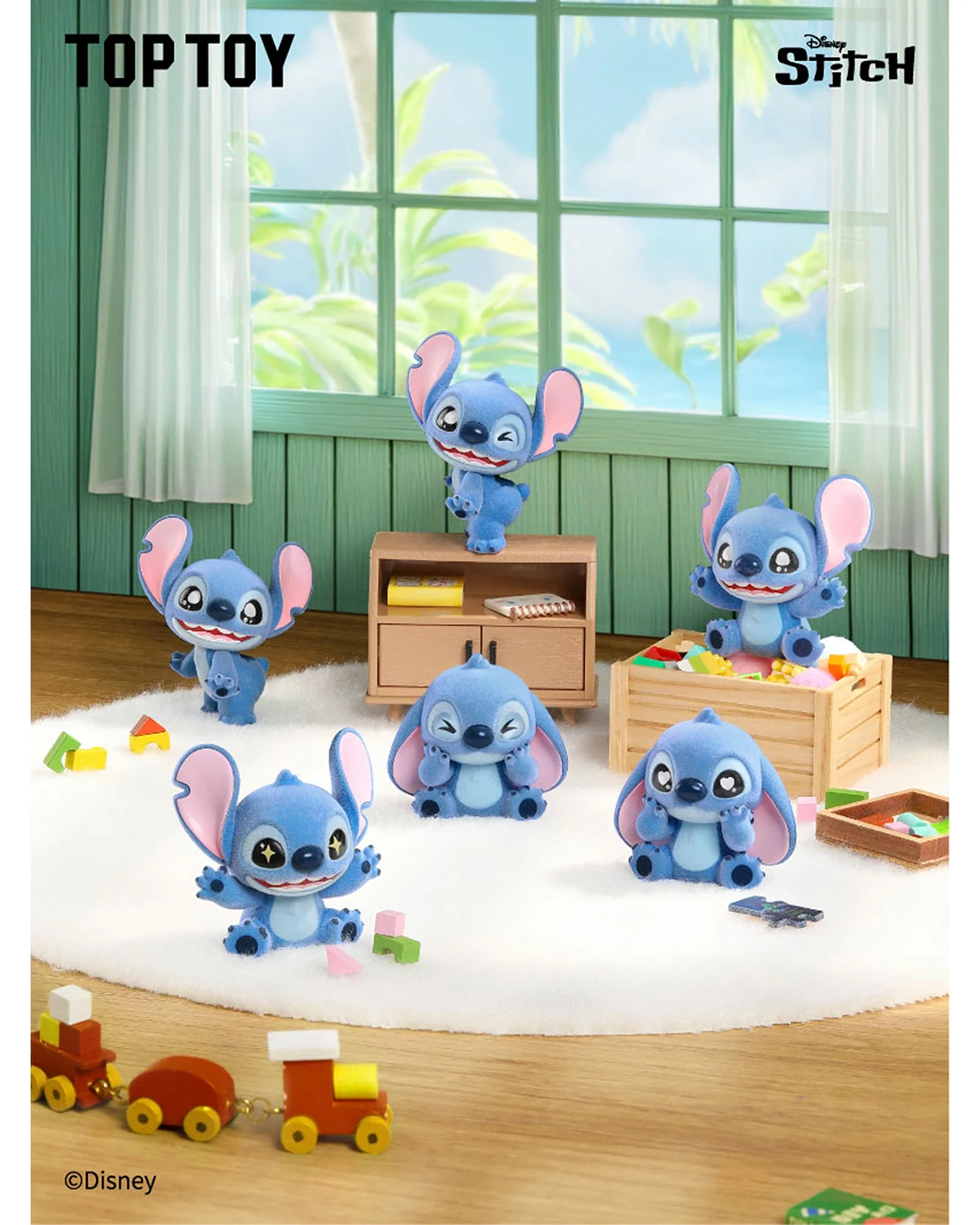Disney Stitch Mini Fluffy Series Figures Surprise Bag - Image 2