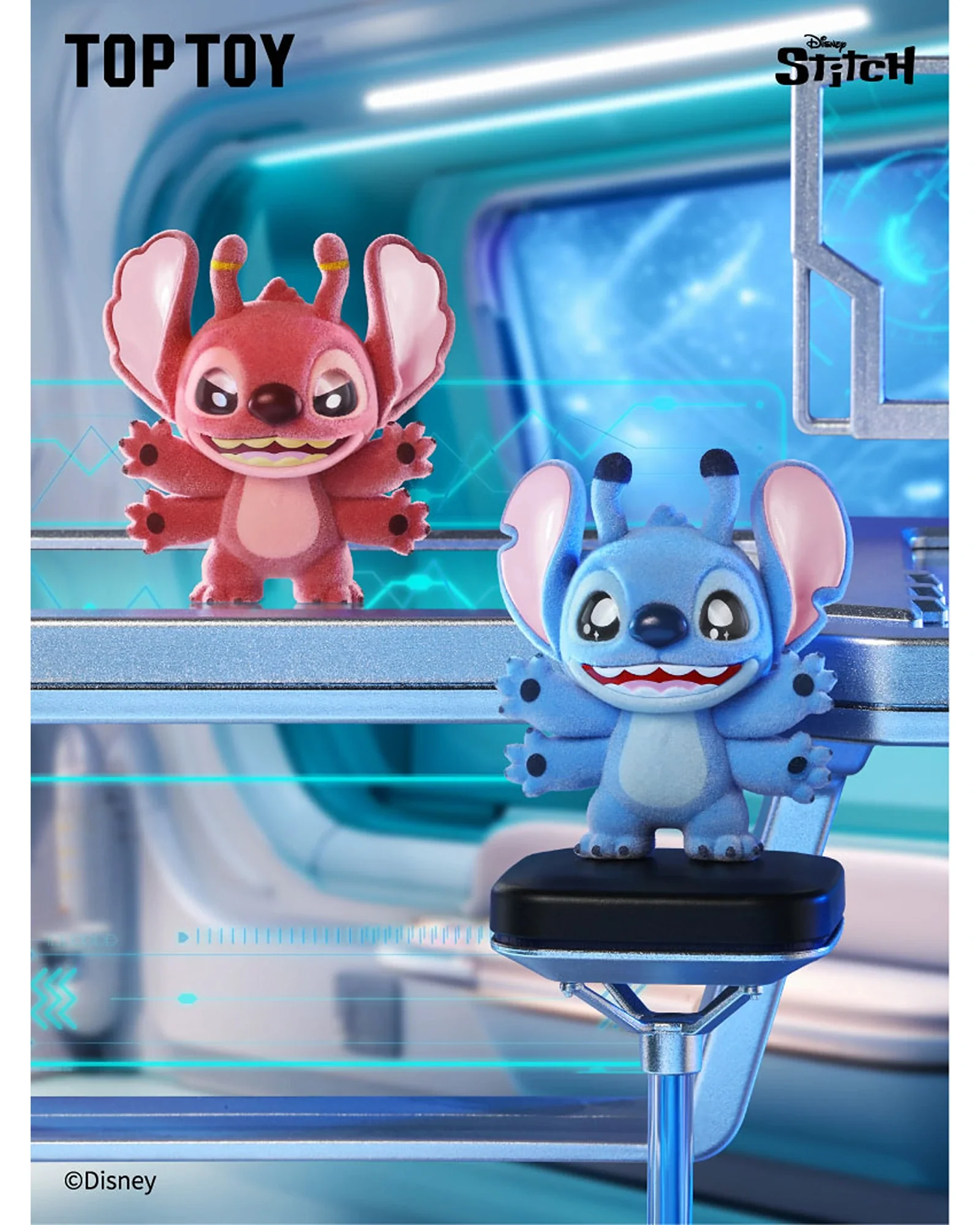 Disney Stitch Mini Fluffy Series Figures Surprise Bag - Image 3