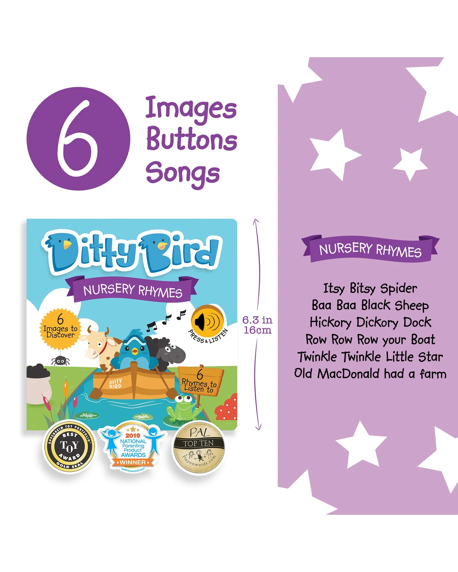 Nursery Rhymes Board Book - Image 2