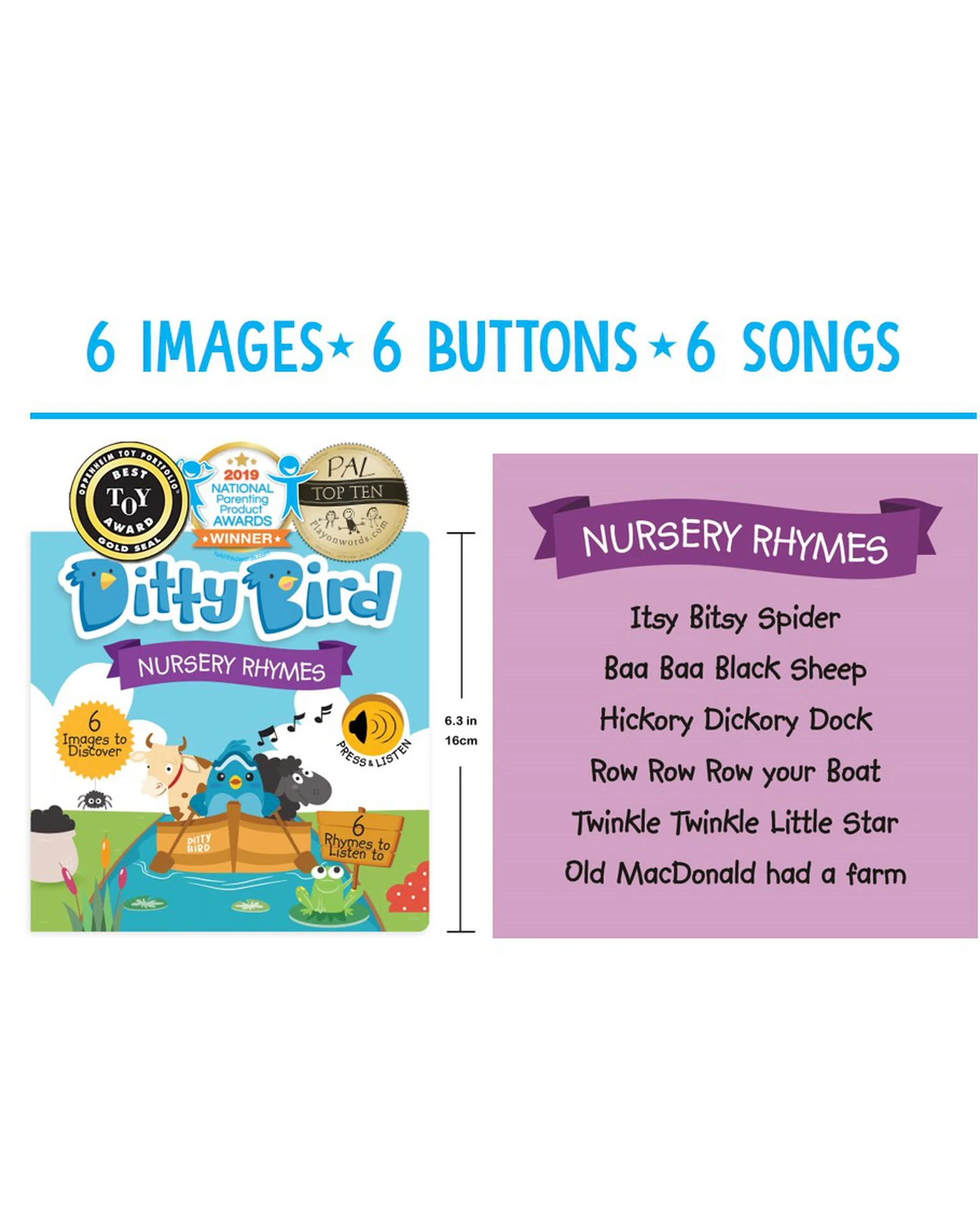 Nursery Rhymes Board Book - Image 4