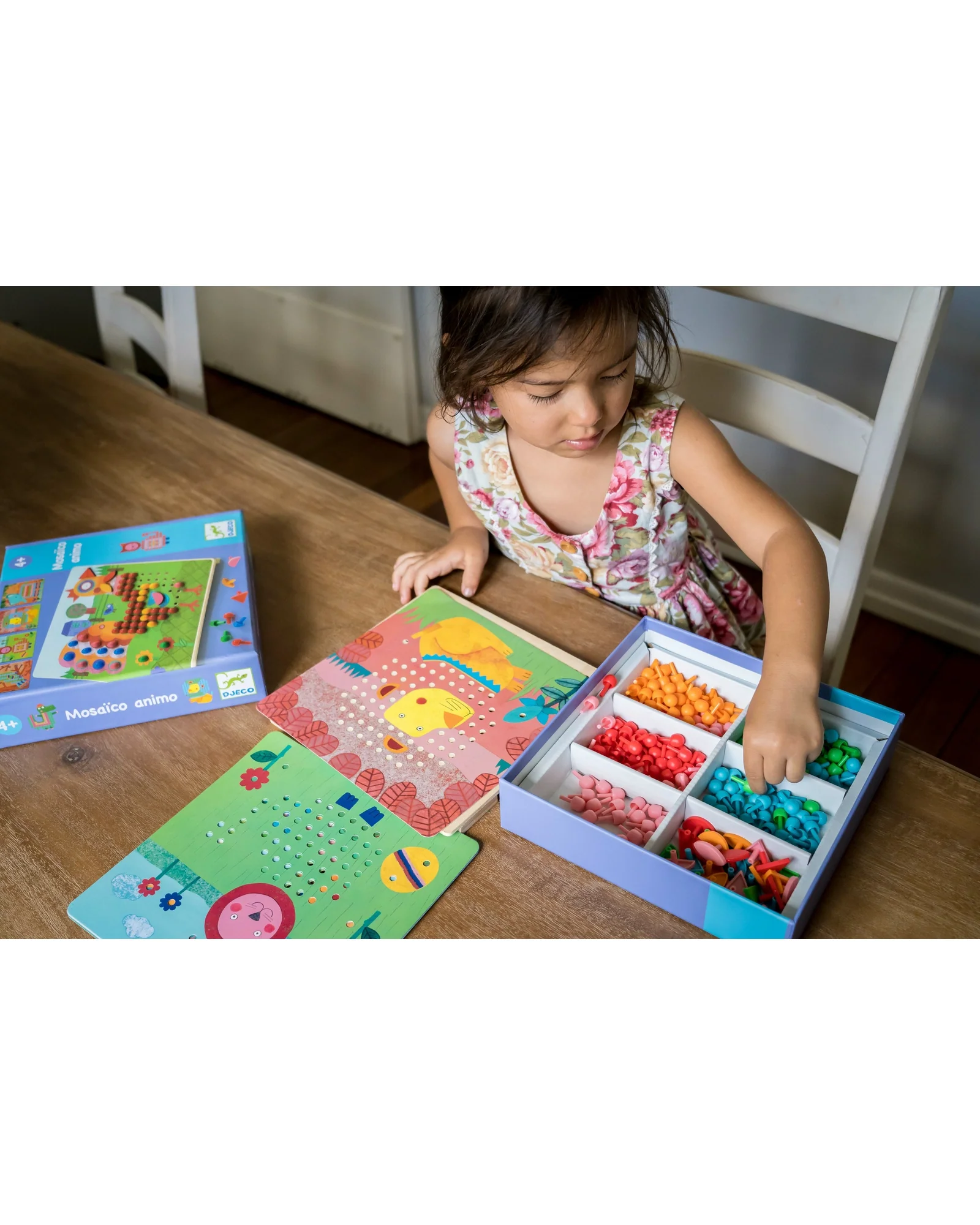 Djeco Animo Mosaico Peg Board - Image 13