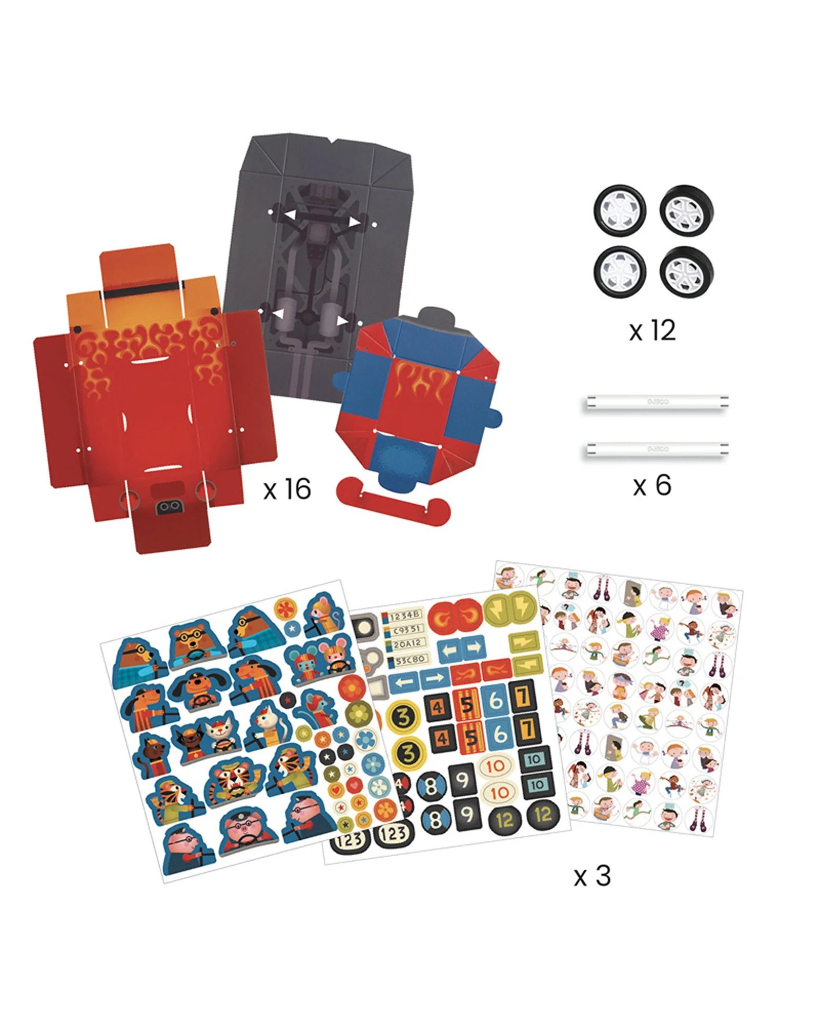 Djeco Do It Yourself Grand Prix - Image 2